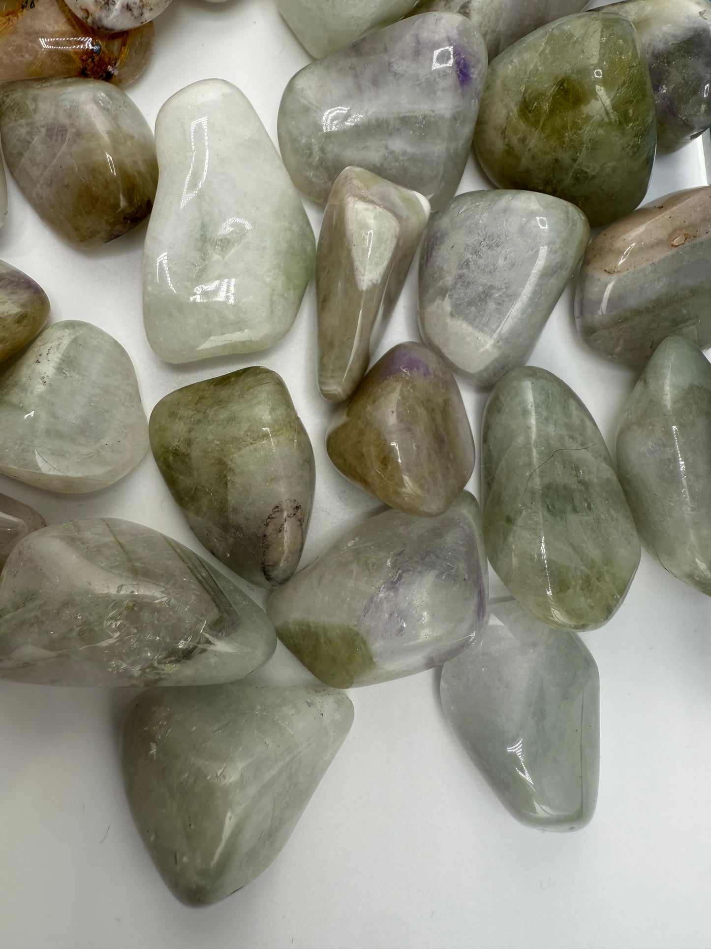 Prasiolite Tumbled