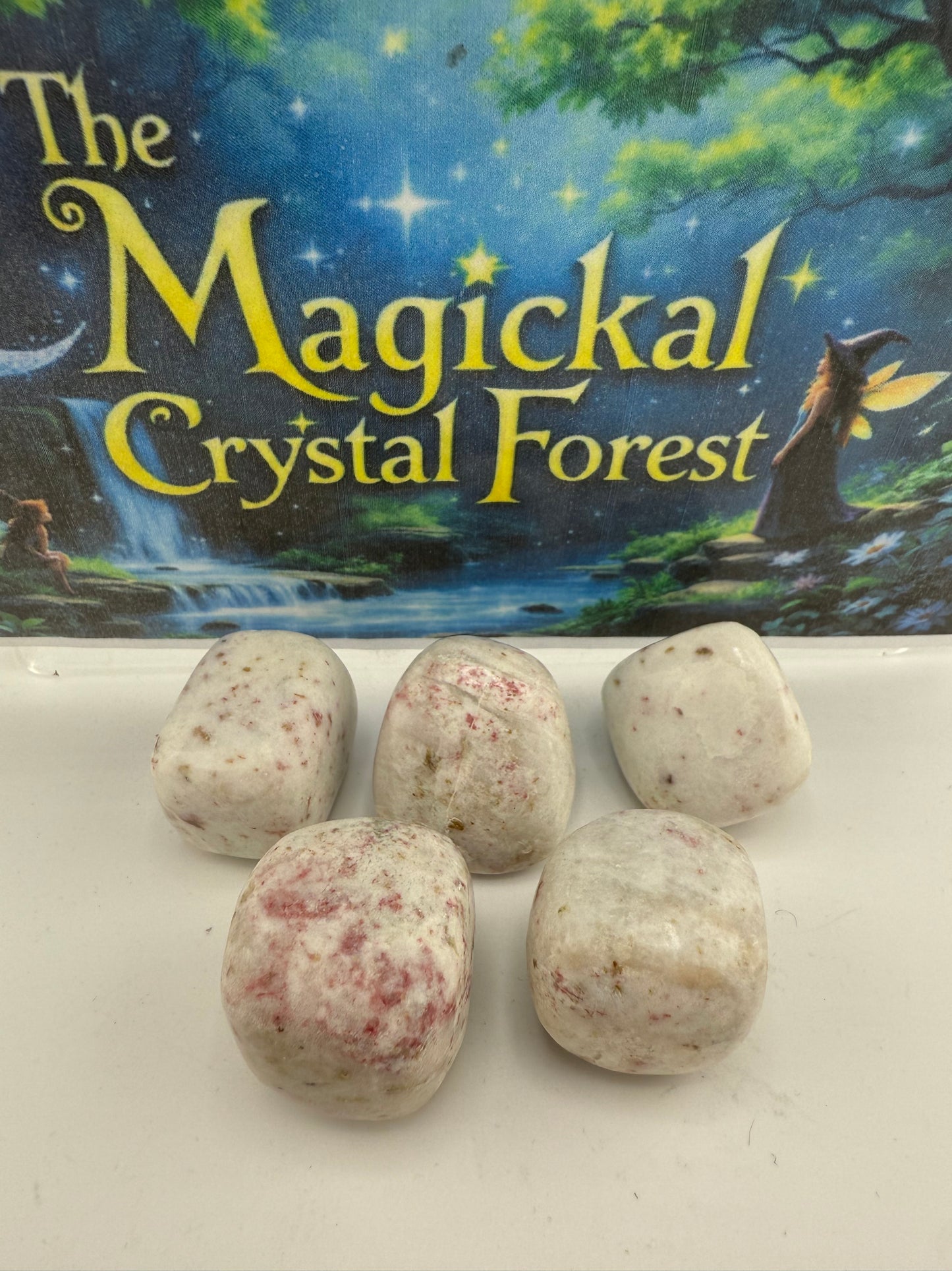 Cinnabarite Tumbled
