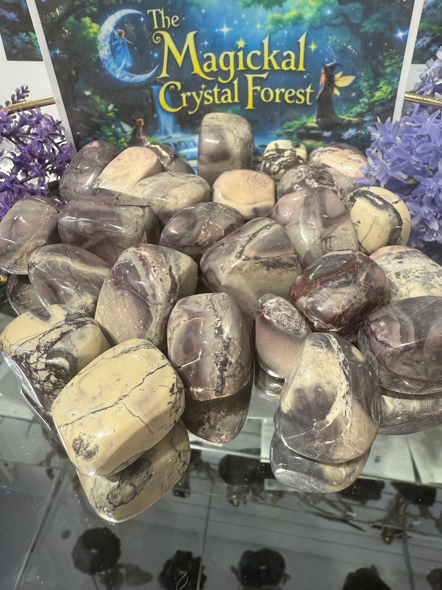 Hyacinth Jasper Tumbled
