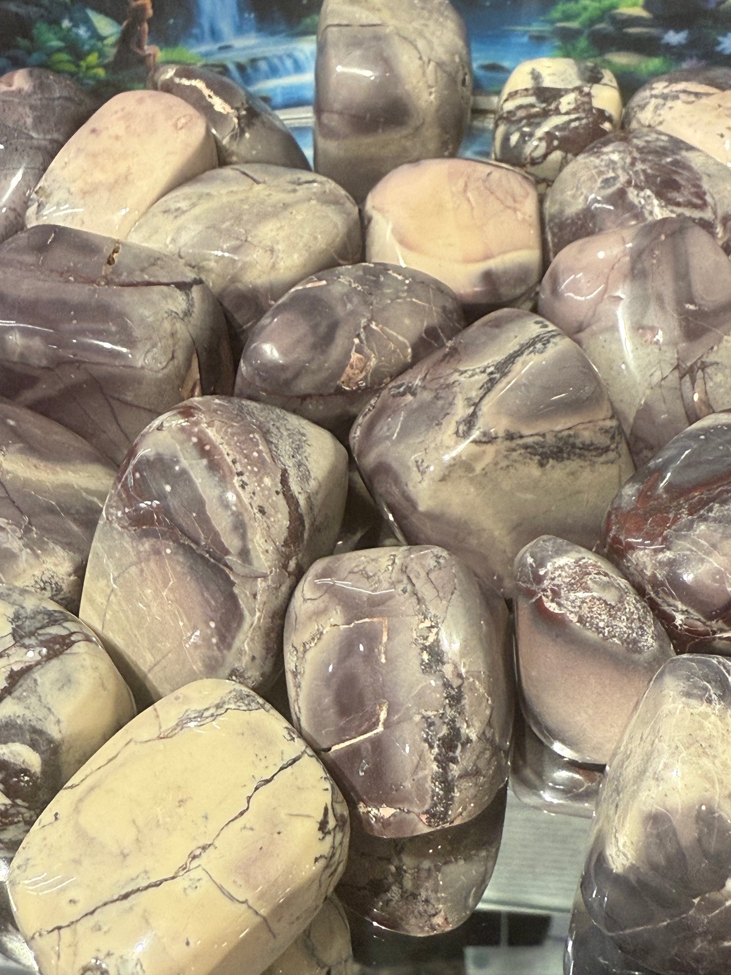 Hyacinth Jasper Tumbled