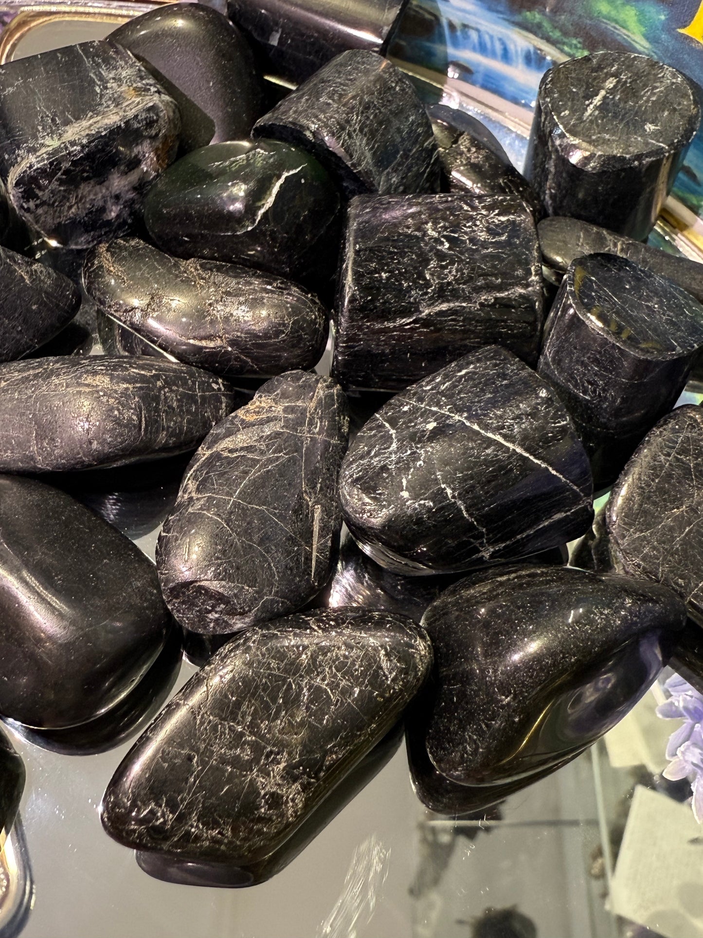 Tourmaline Tumbled