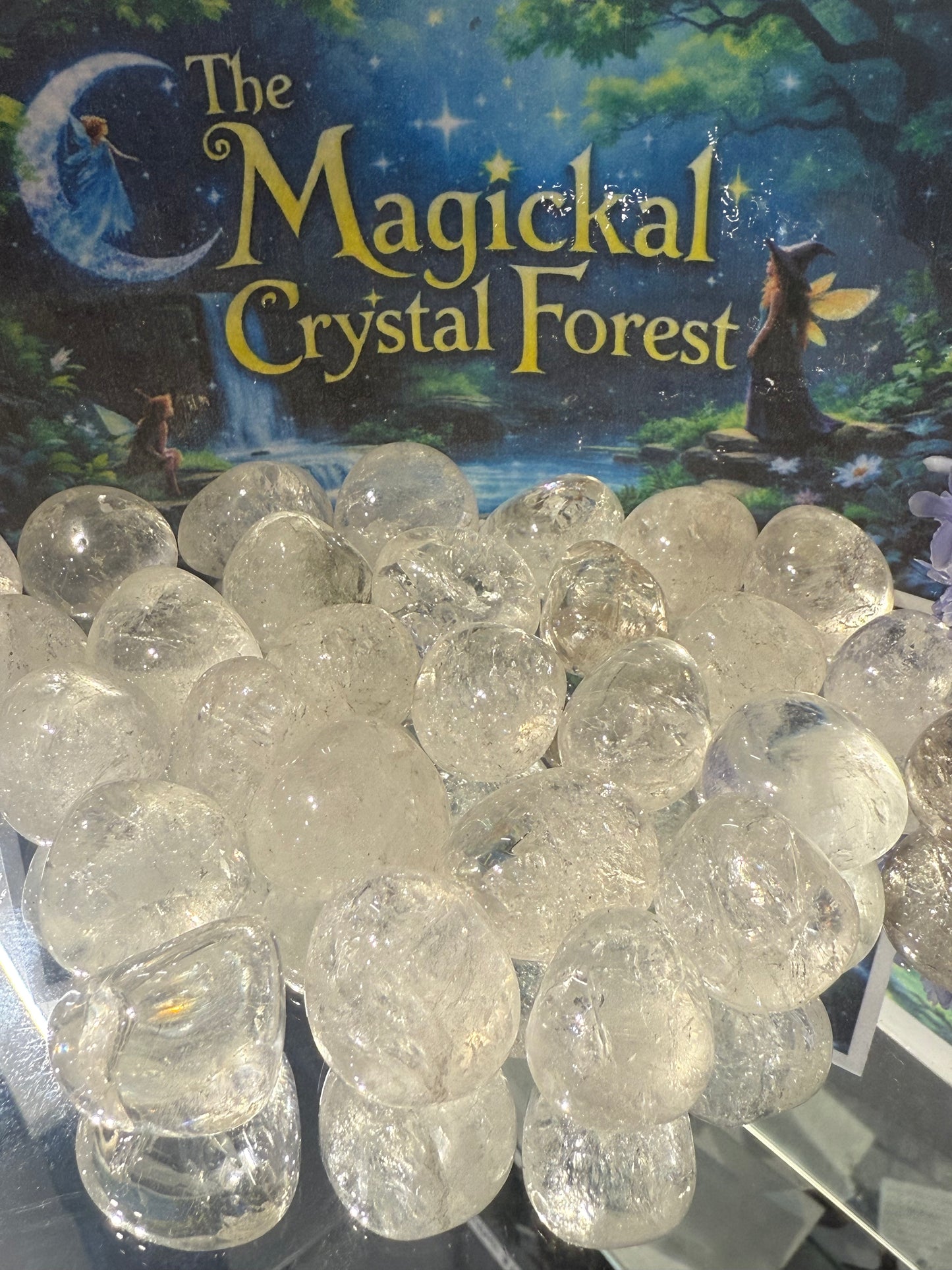 Clear Quartz Tumbled