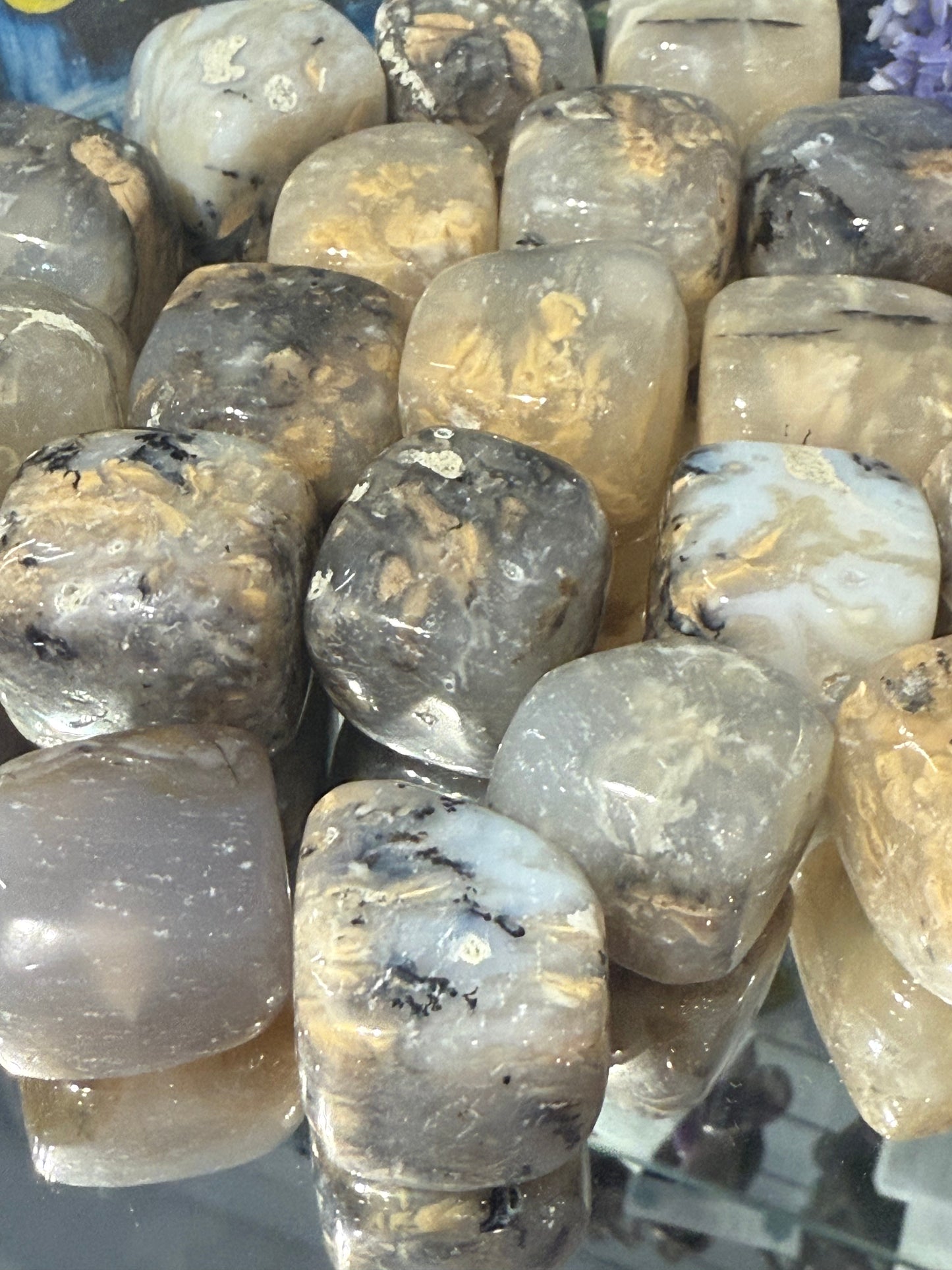 Dendritic Opal Tumbled