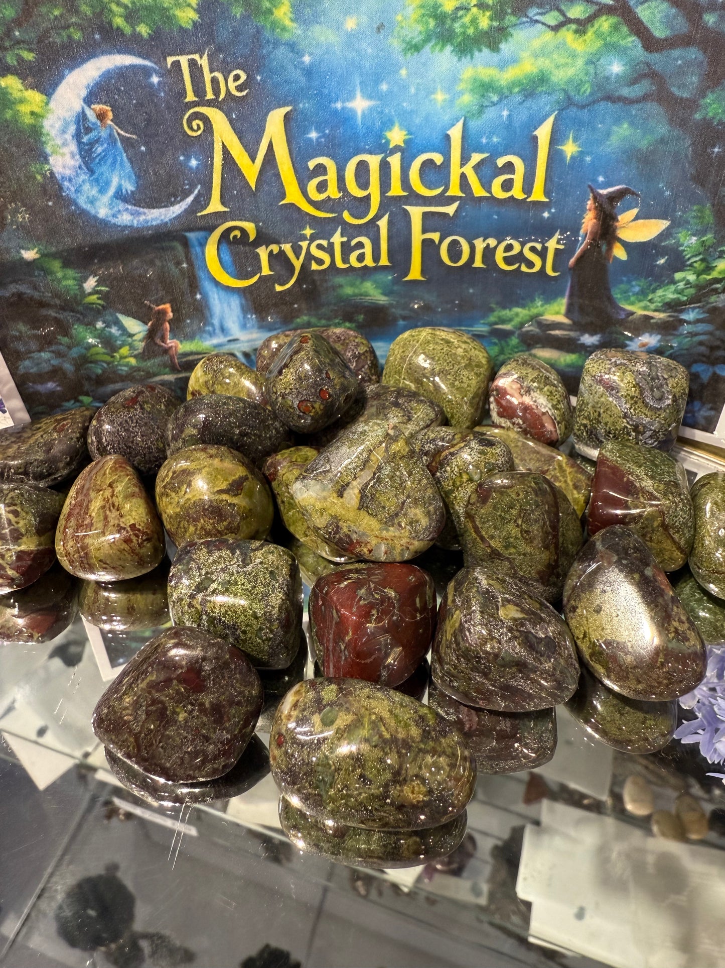 Dragon Blood Jasper Tumbled