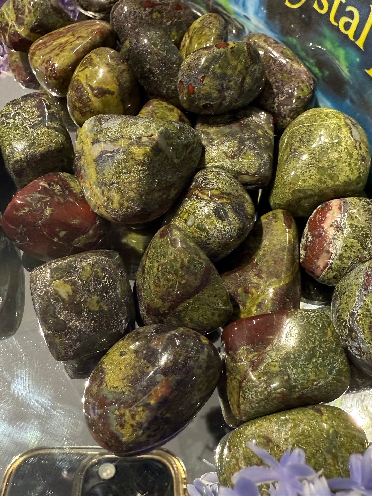 Dragon Blood Jasper Tumbled