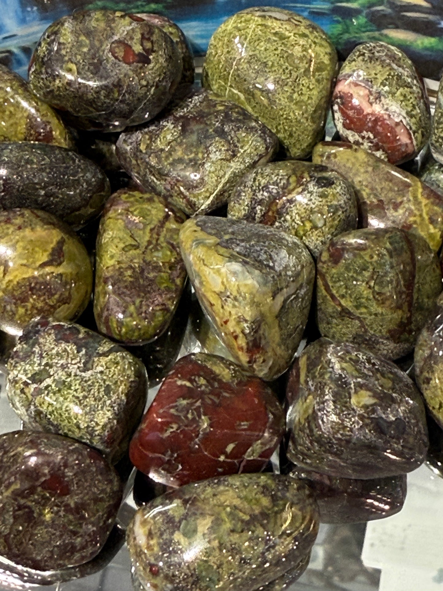 Dragon Blood Jasper Tumbled