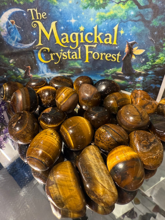 Gold Tiger Eye Tumbled