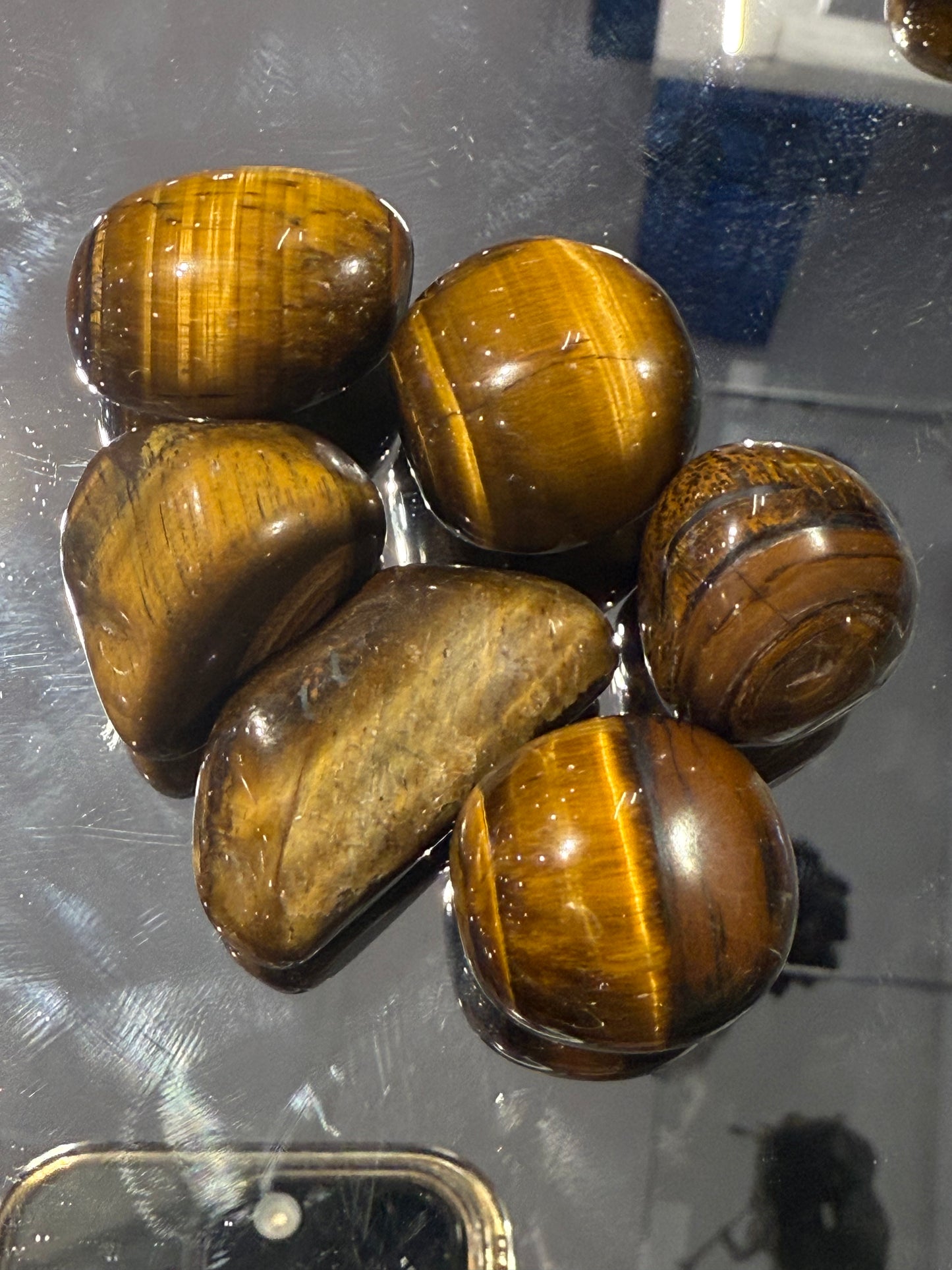 Gold Tiger Eye Tumbled