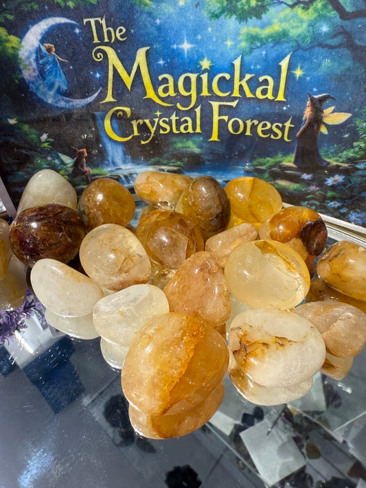 Golden Healer Tumbled