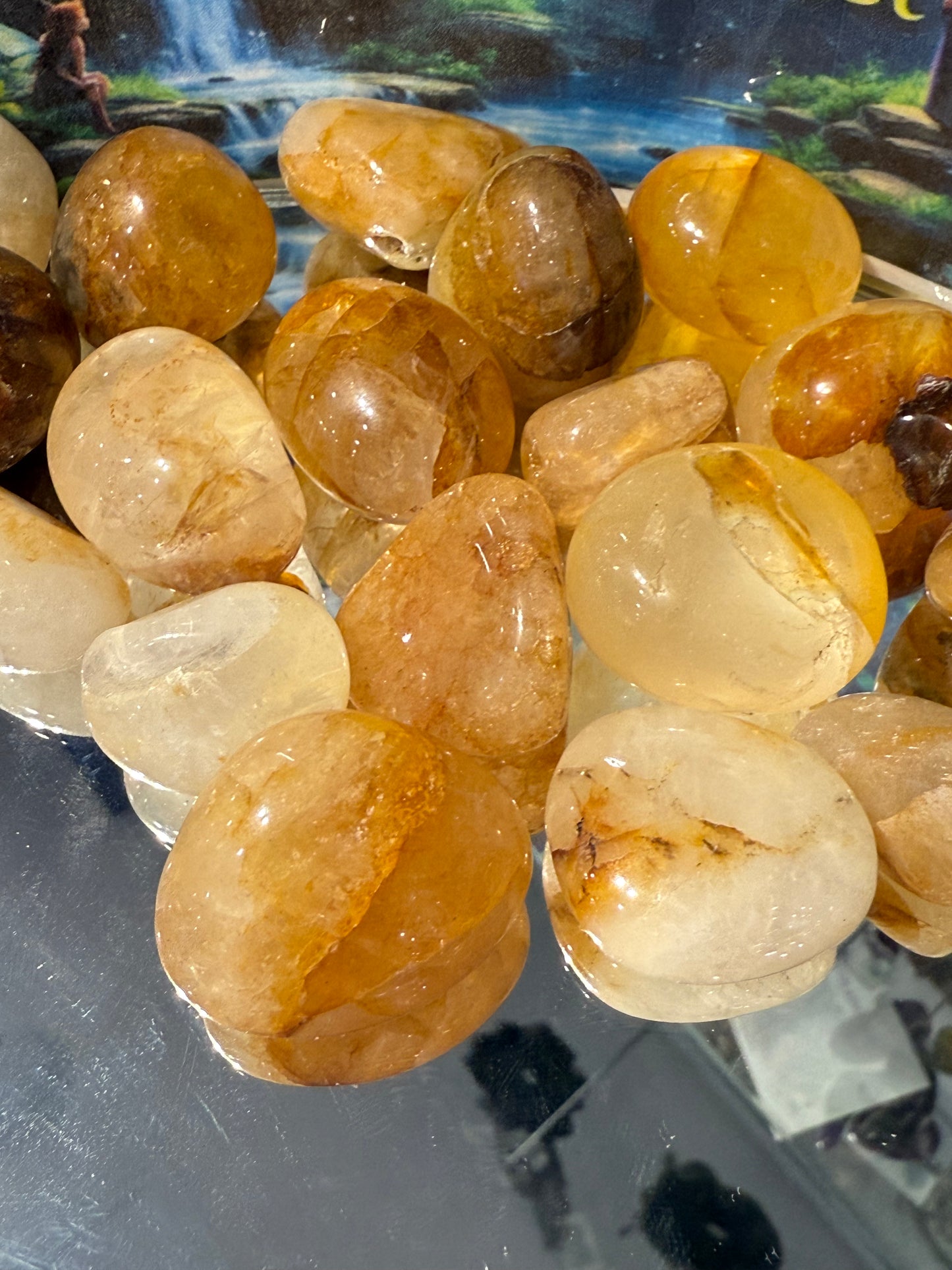 Golden Healer Tumbled