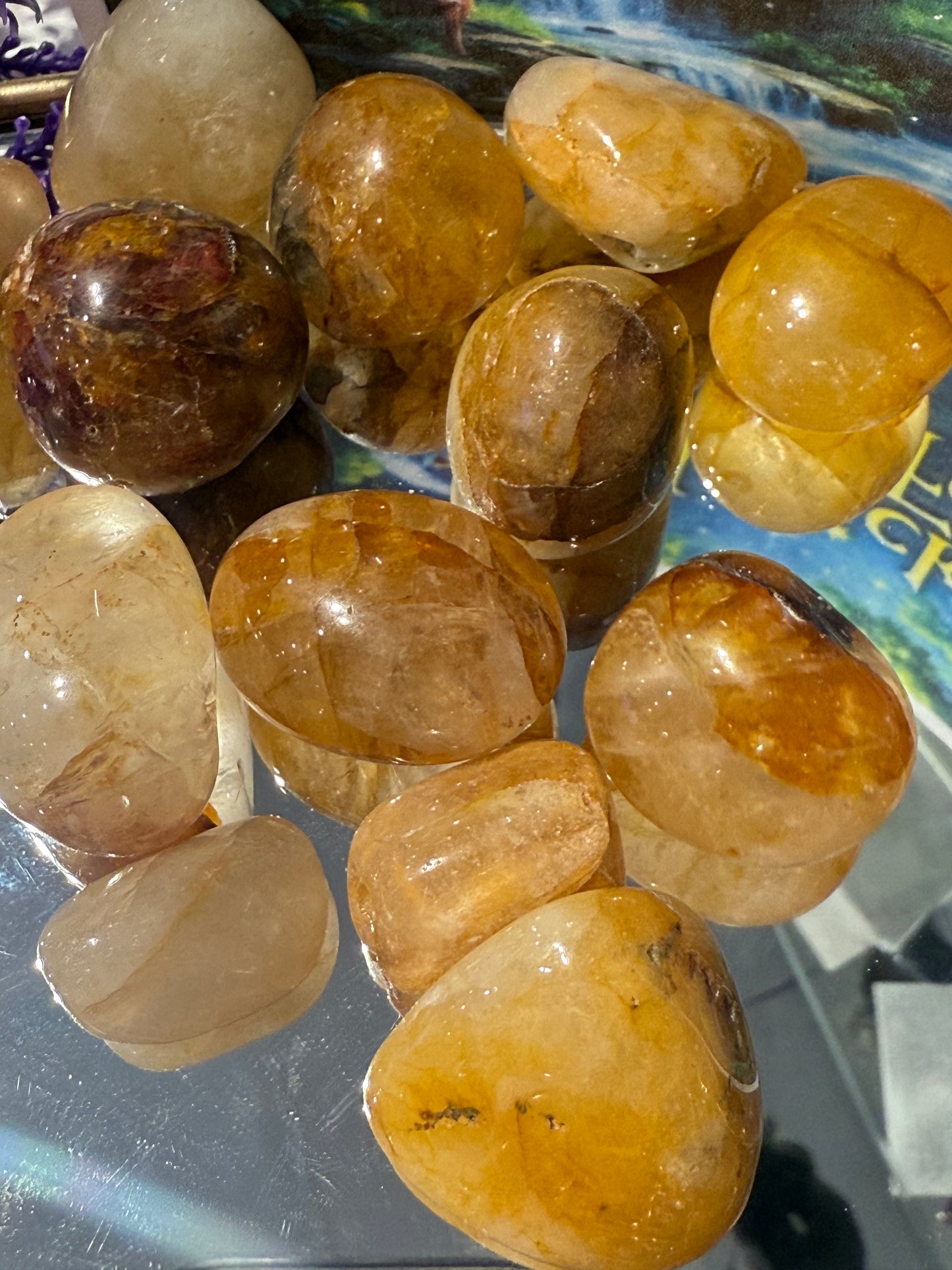 Golden Healer Tumbled