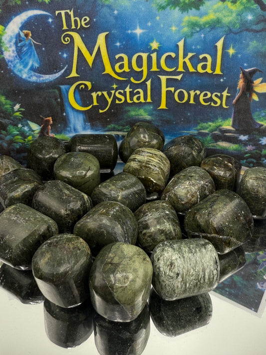 Green Pietersite Tumbled