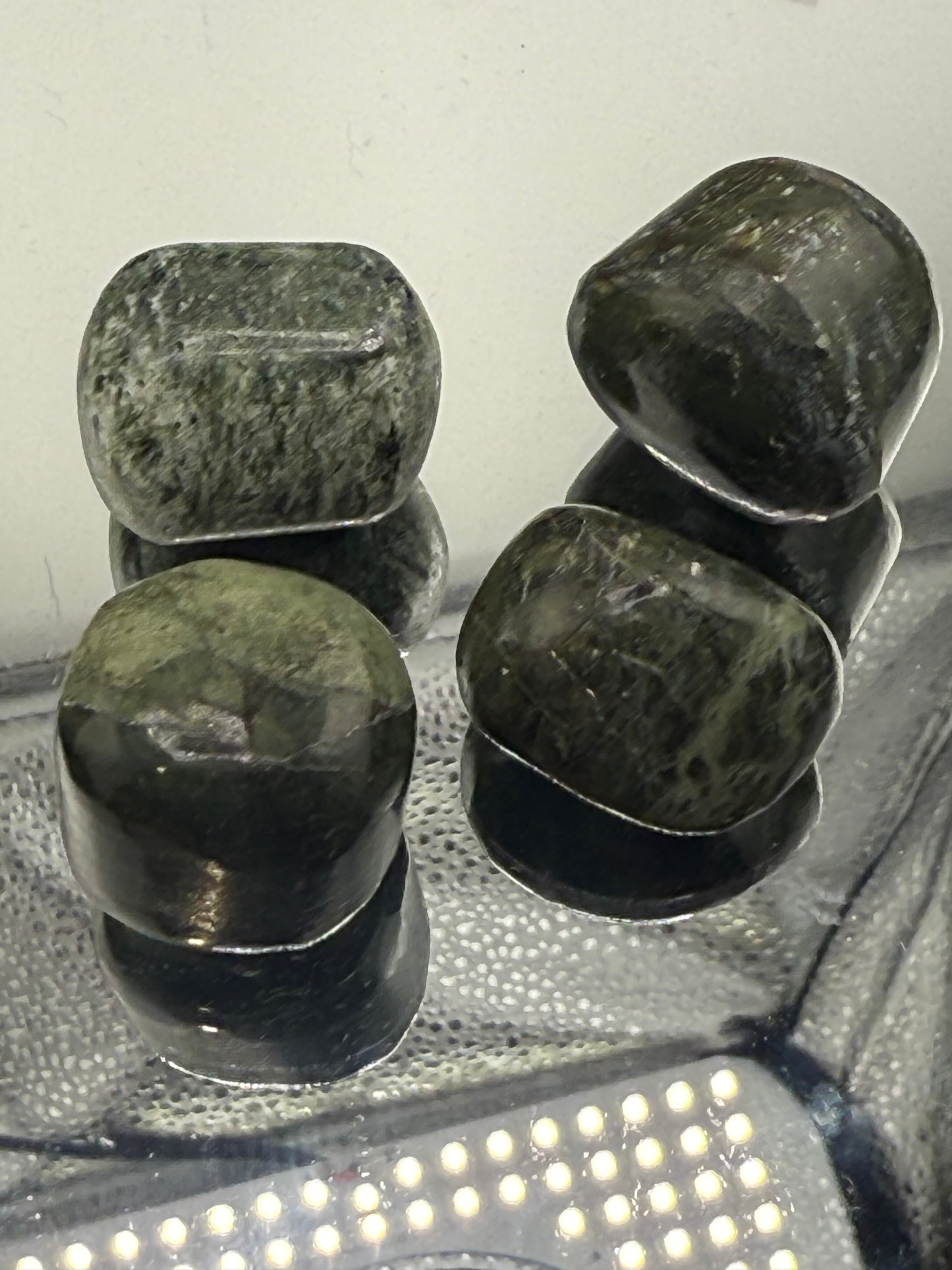 Green Pietersite Tumbled