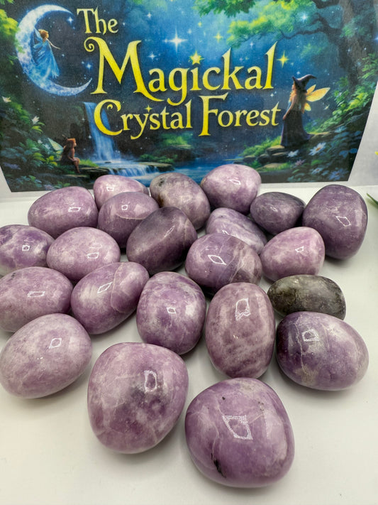 Lepidolite Tumbled