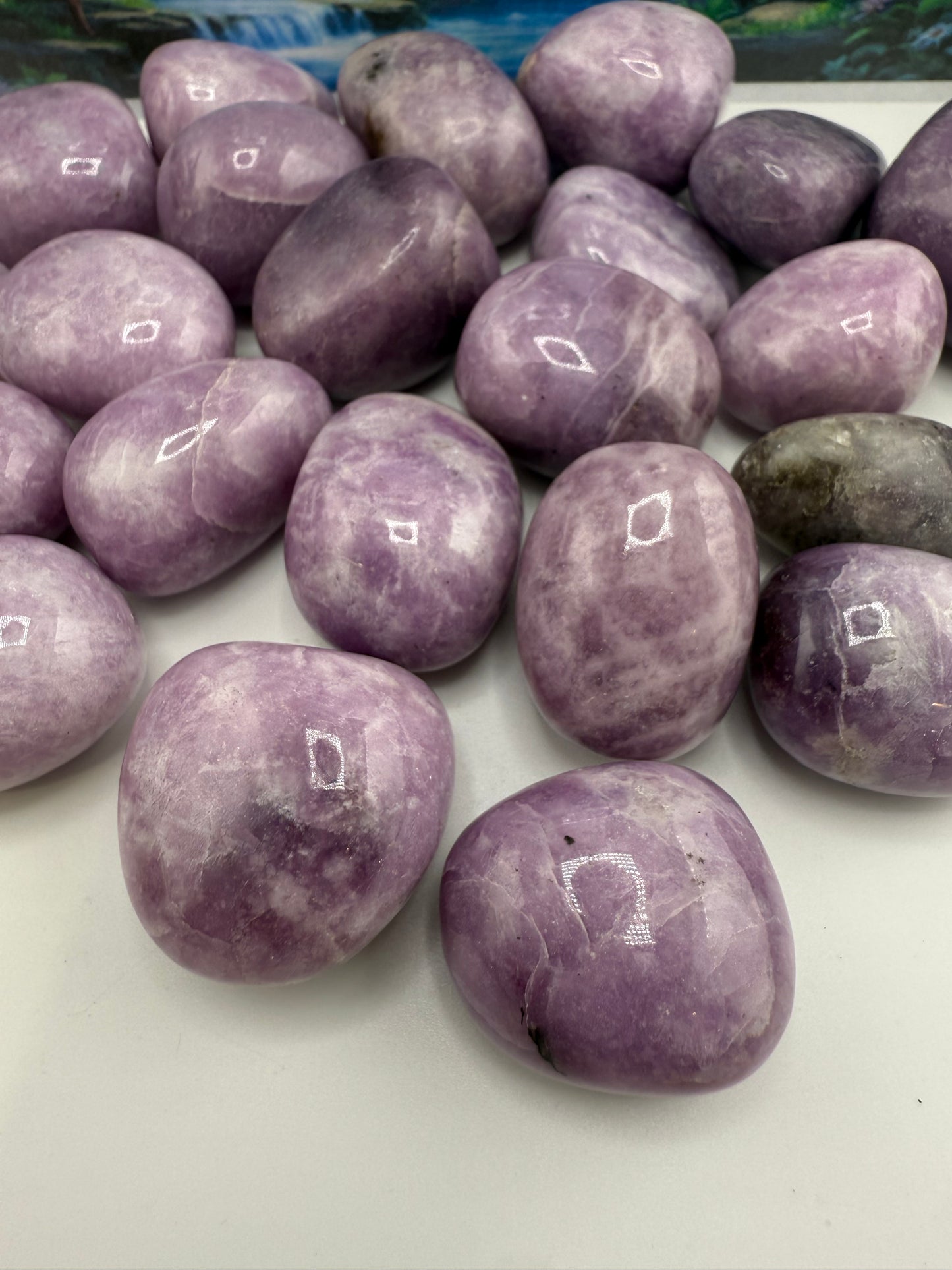 Lepidolite Tumbled