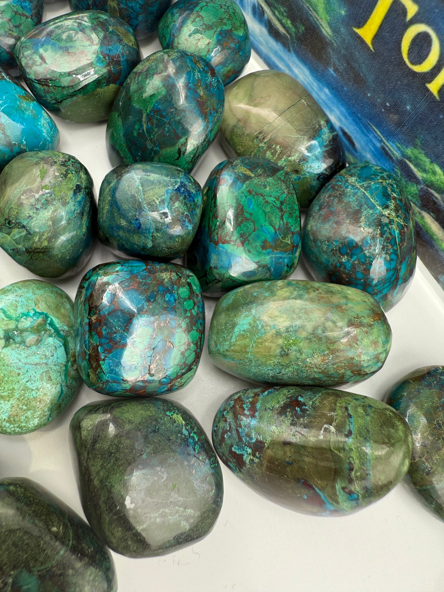 Chrysocolla Tumbled