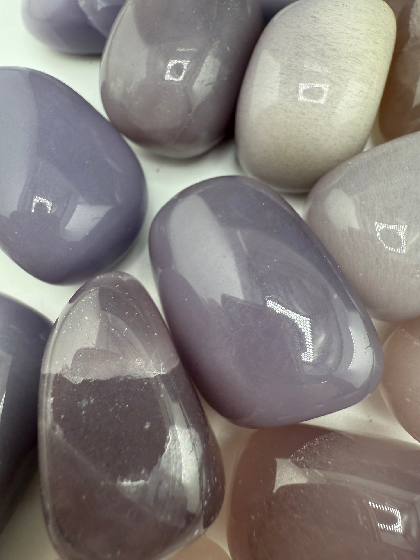 Yttrium Fluorite Tumbled
