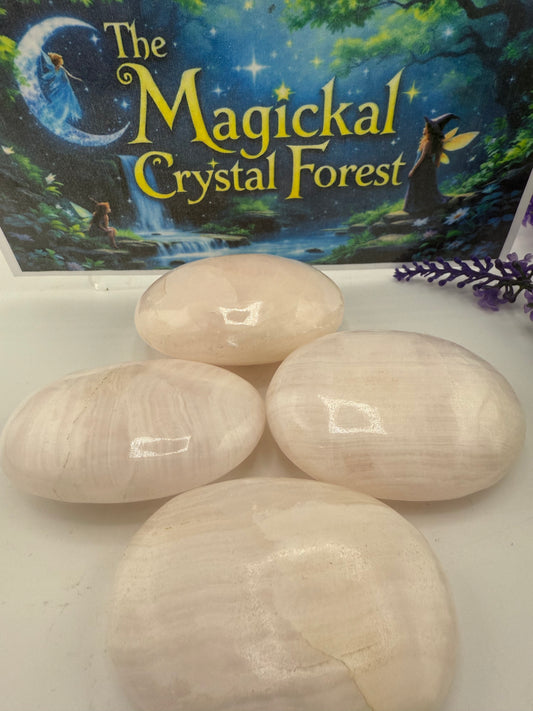 Mangano Calcite Palm Stones