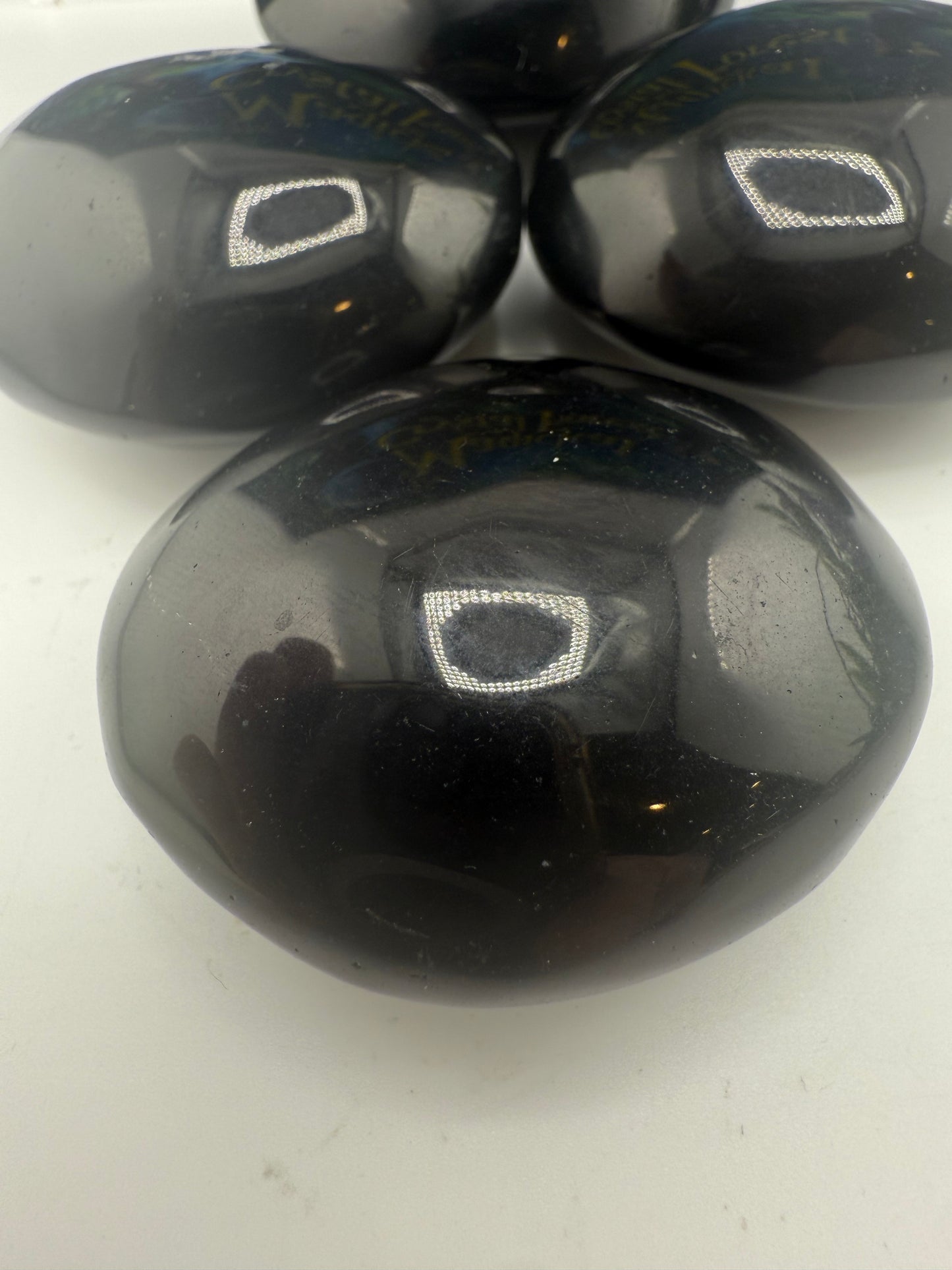 Black Tourmaline Palm stone