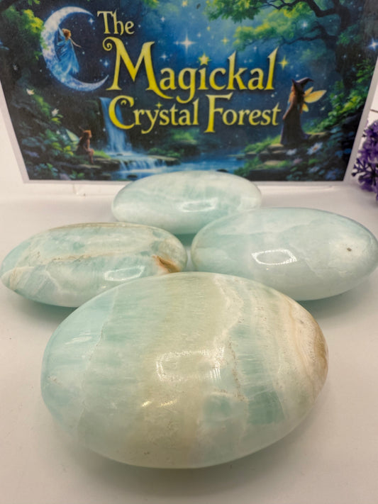 Caribbean Calcite Palm Stones