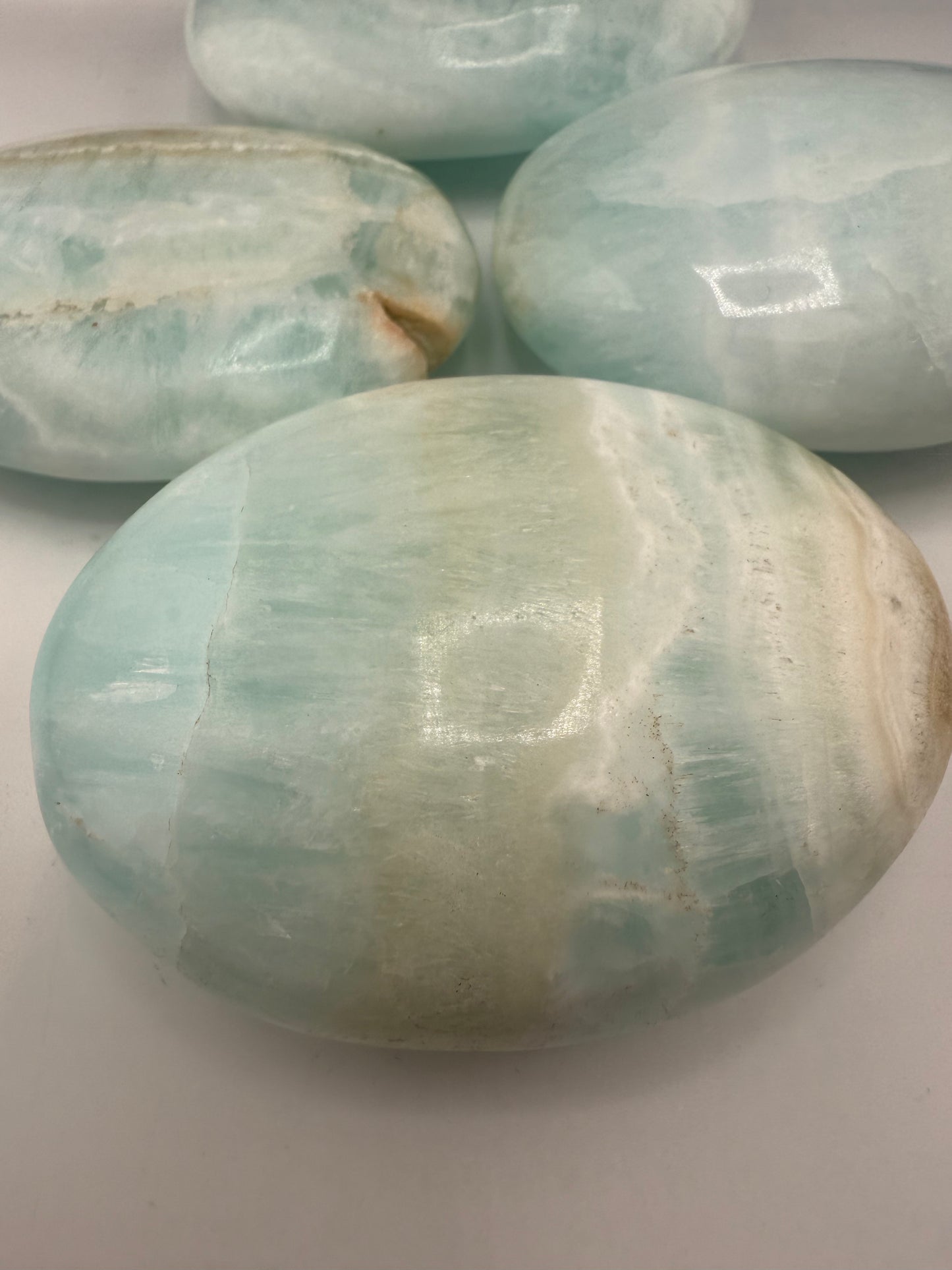 Caribbean Calcite Palm Stones