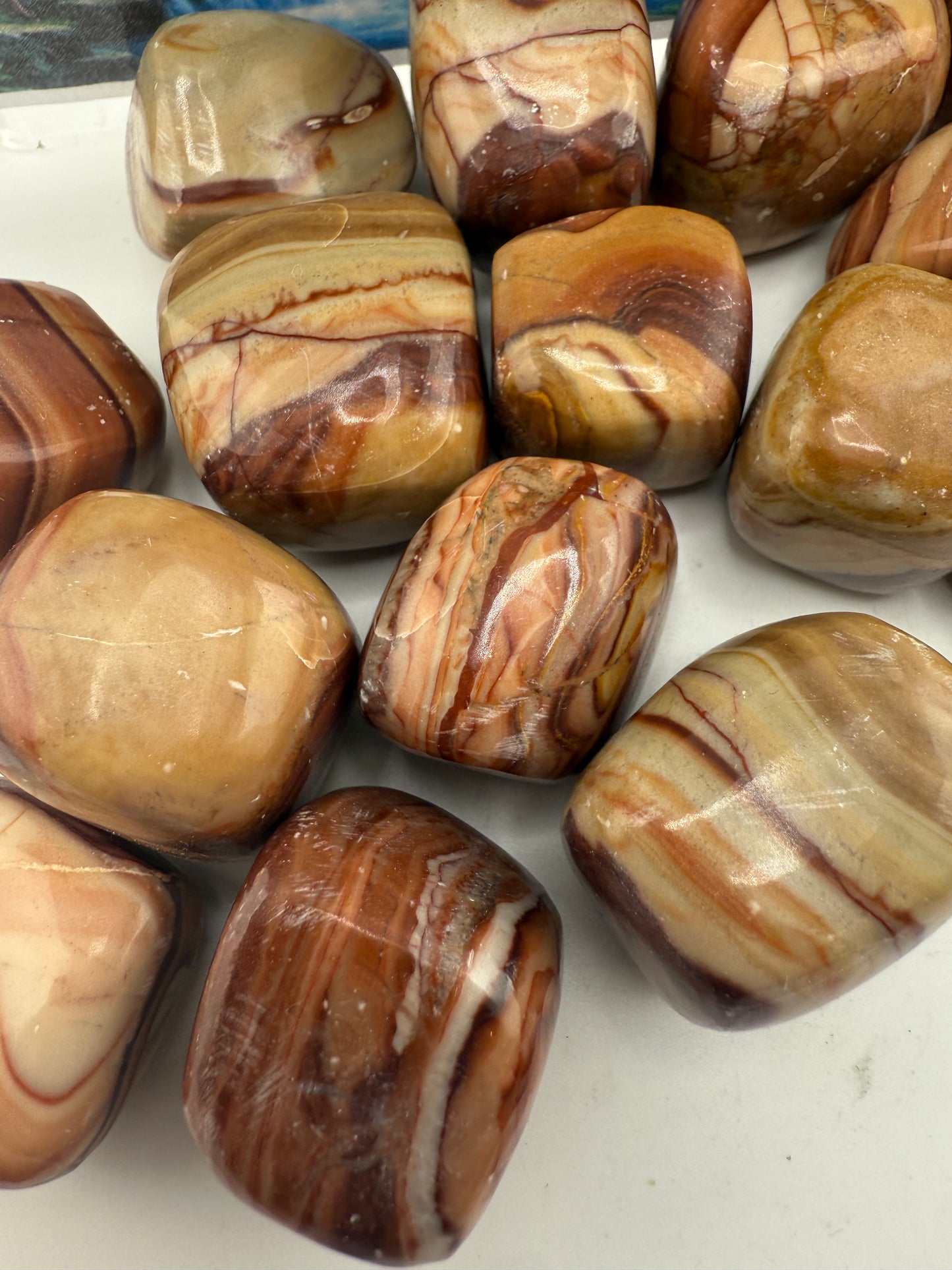 Wave Dolomite Tumbled