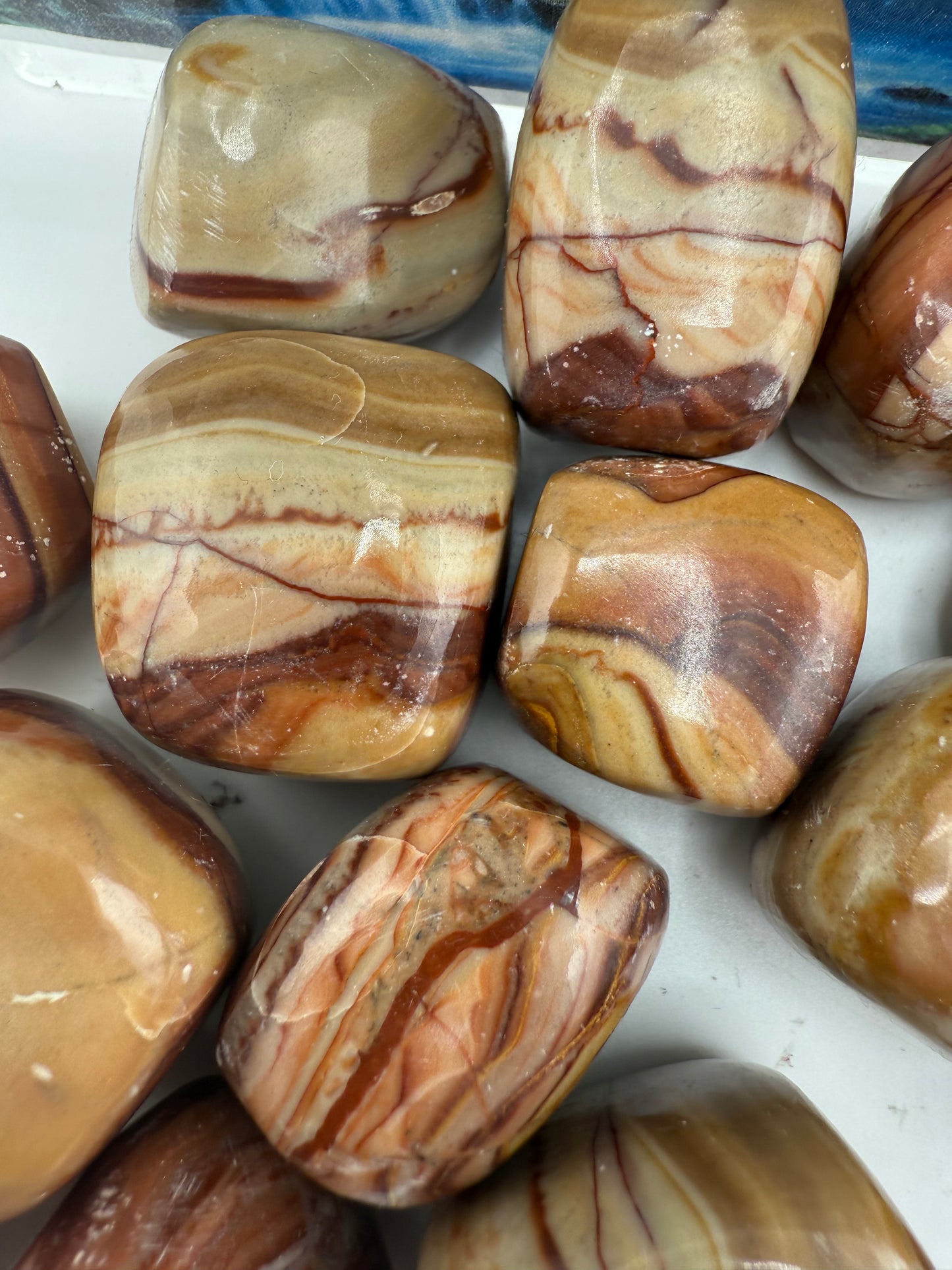 Wave Dolomite Tumbled