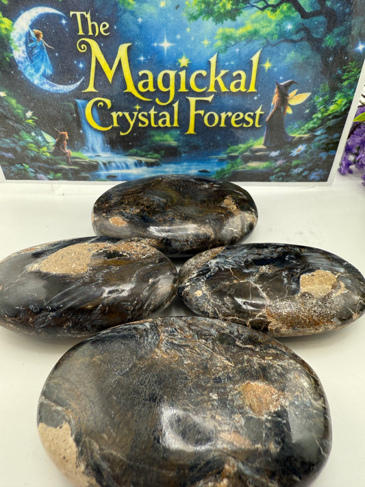 Pietersite Palm Stone