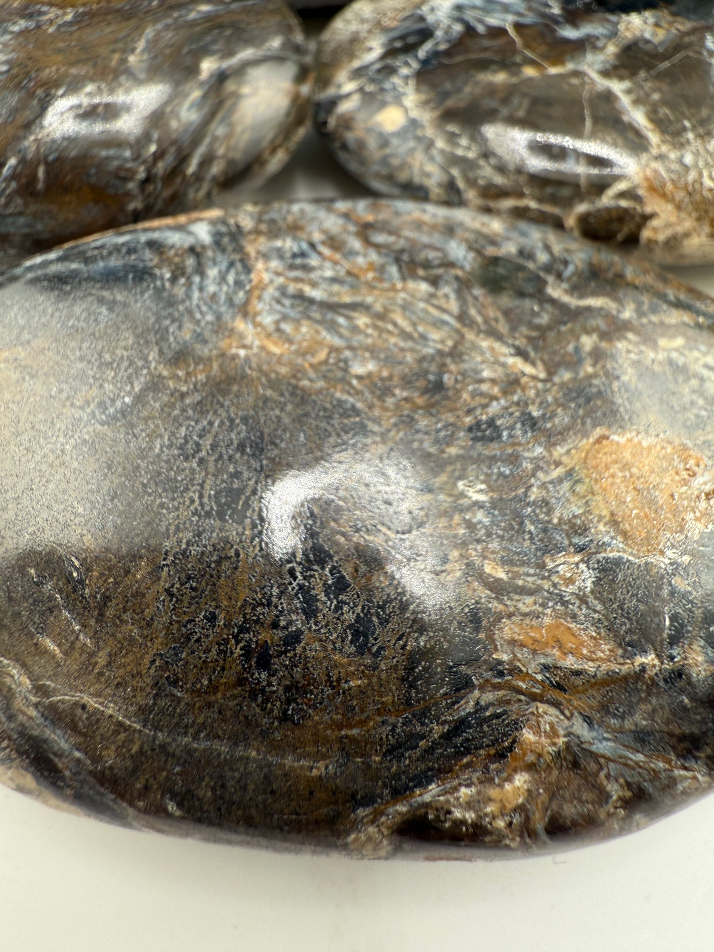Pietersite Palm Stone