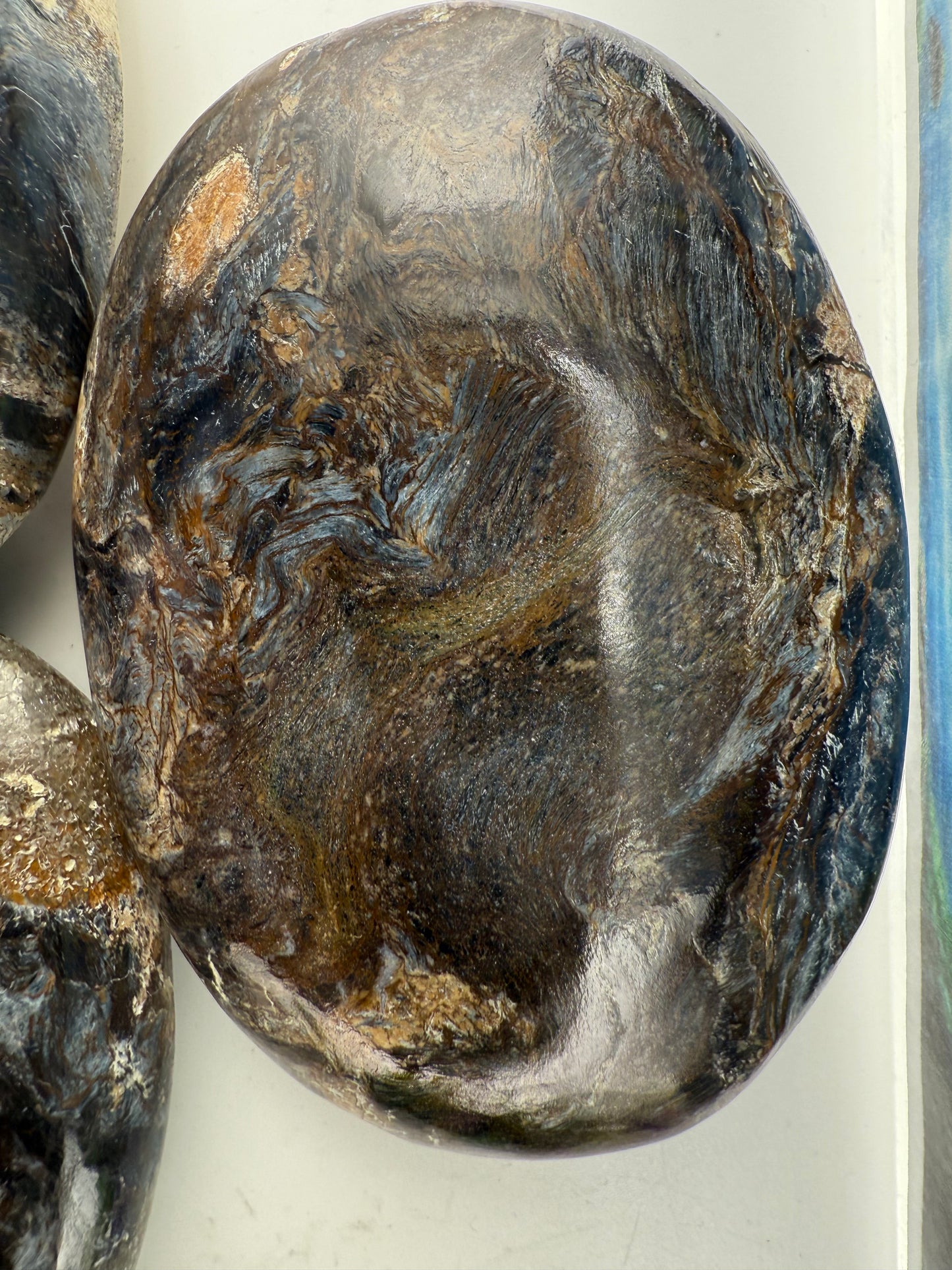 Pietersite Palm Stone