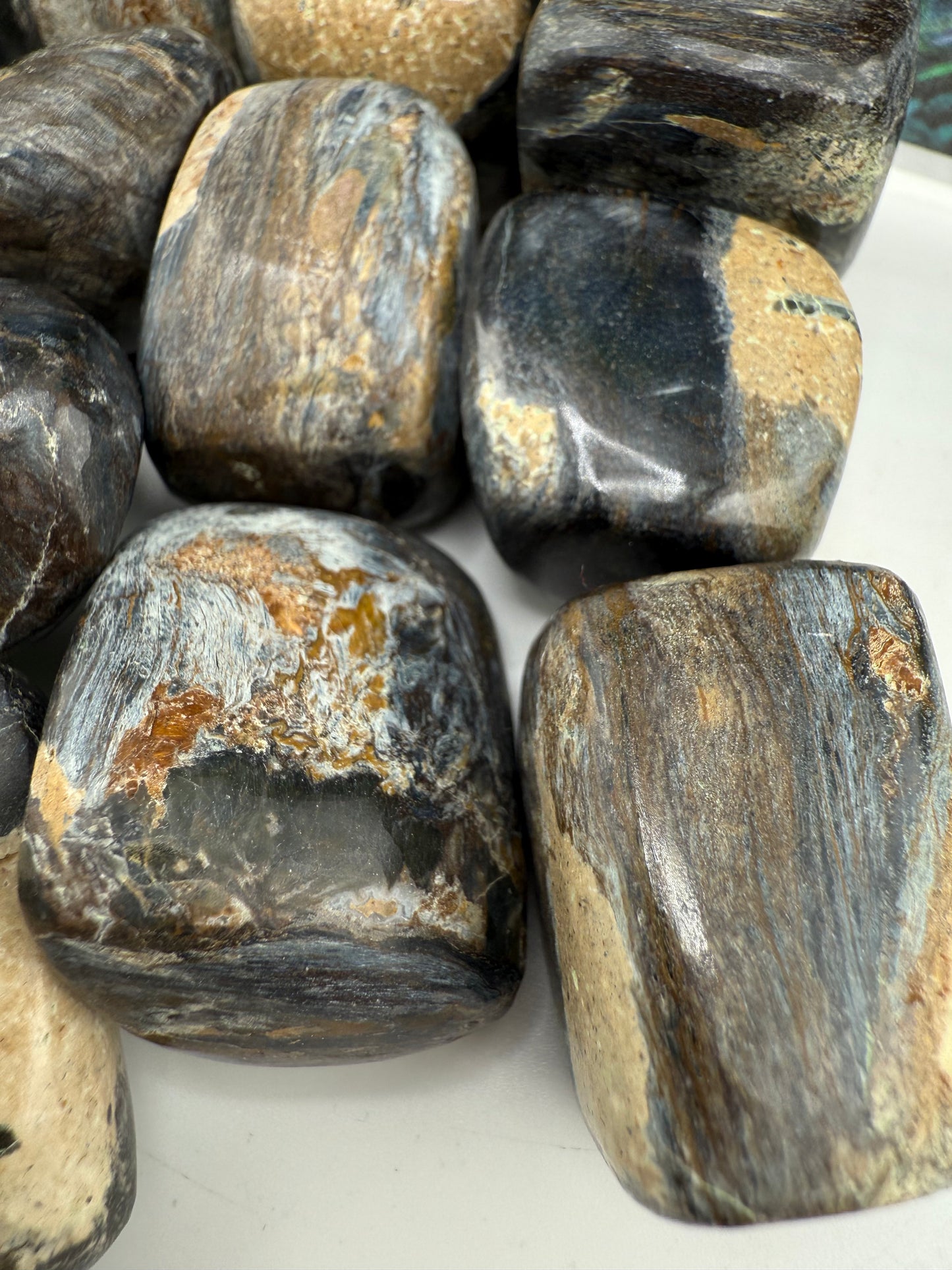 Pietersite Tumbled