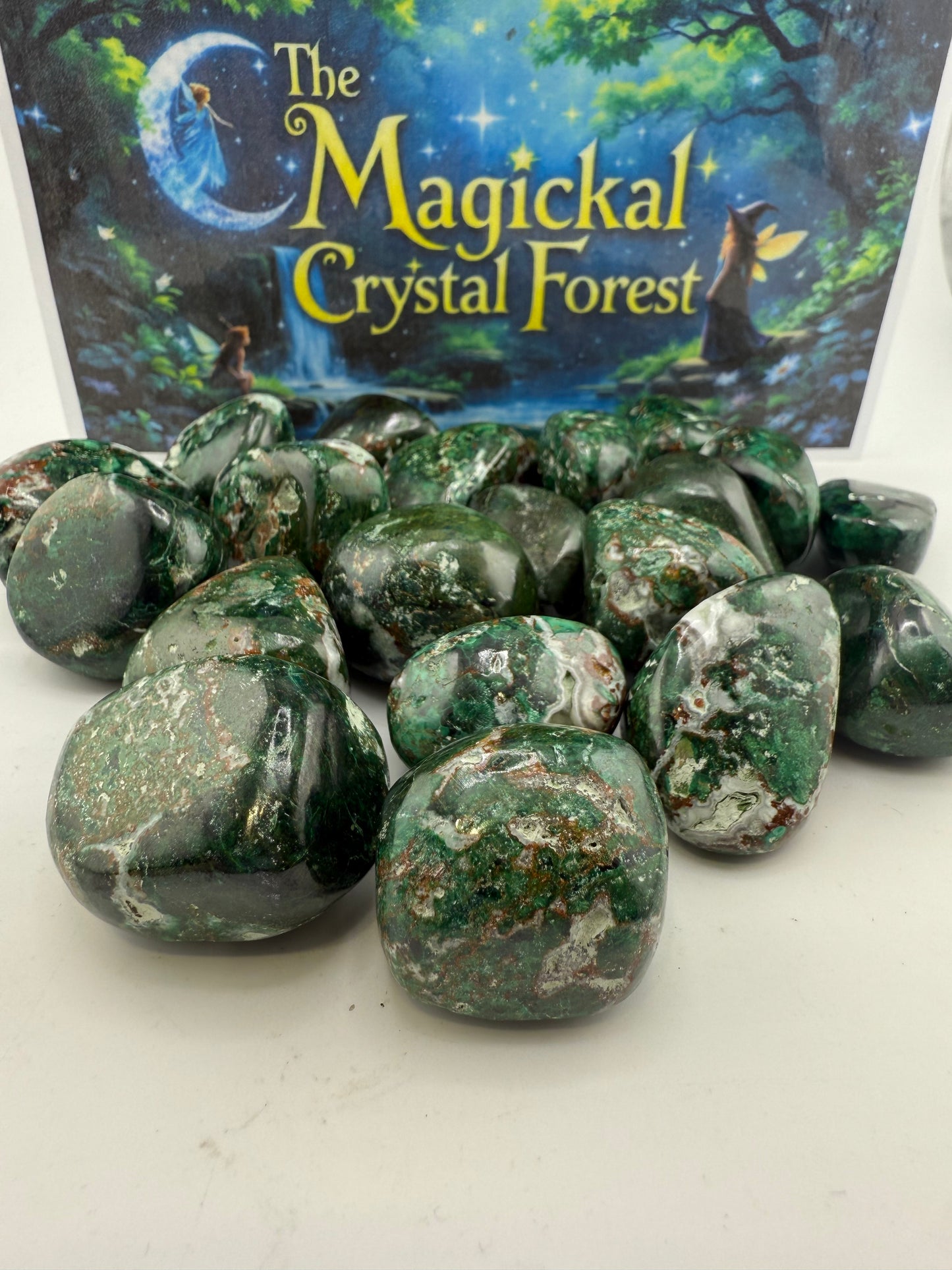 Australian Malachite Tumbled