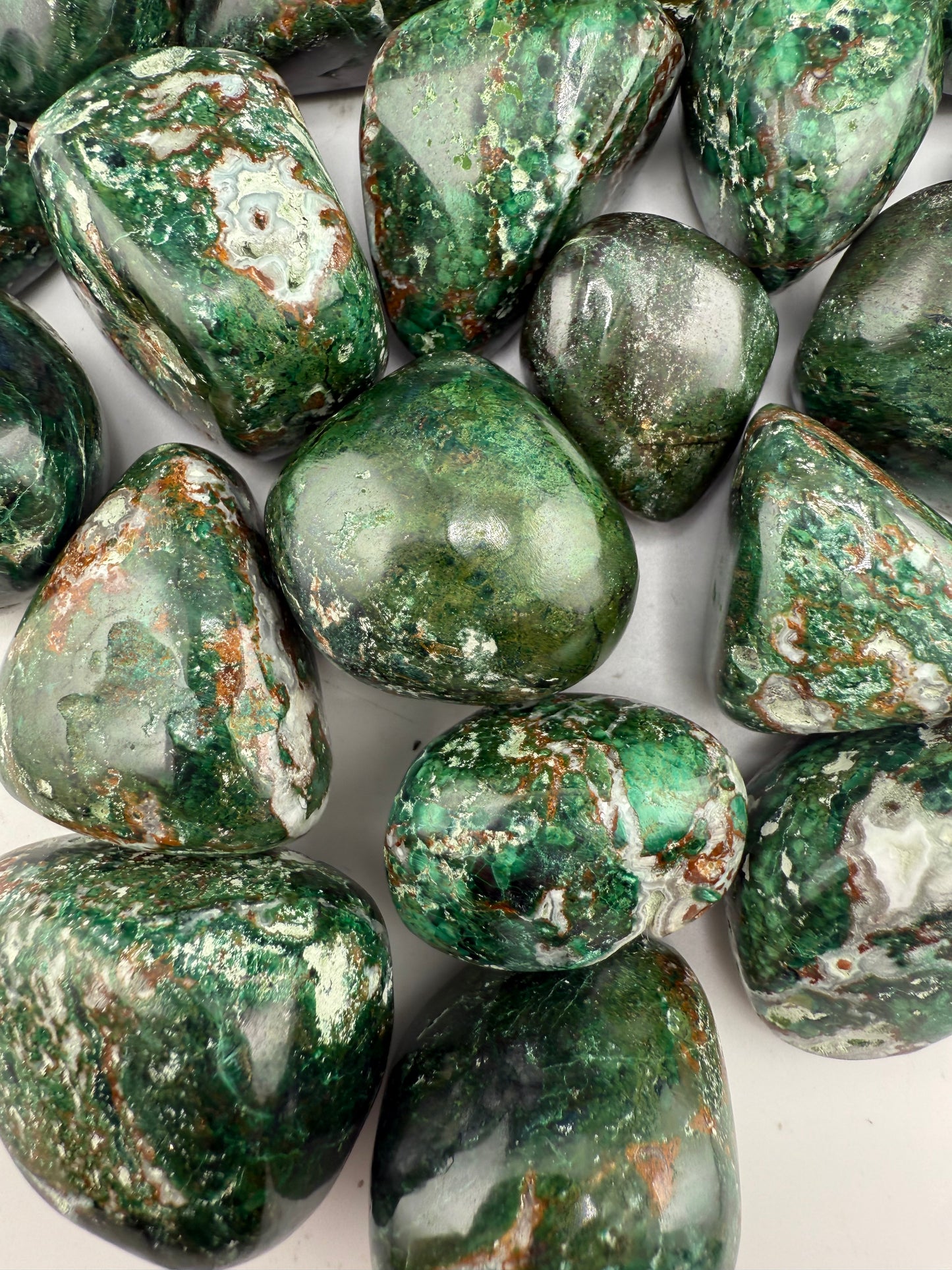 Australian Malachite Tumbled
