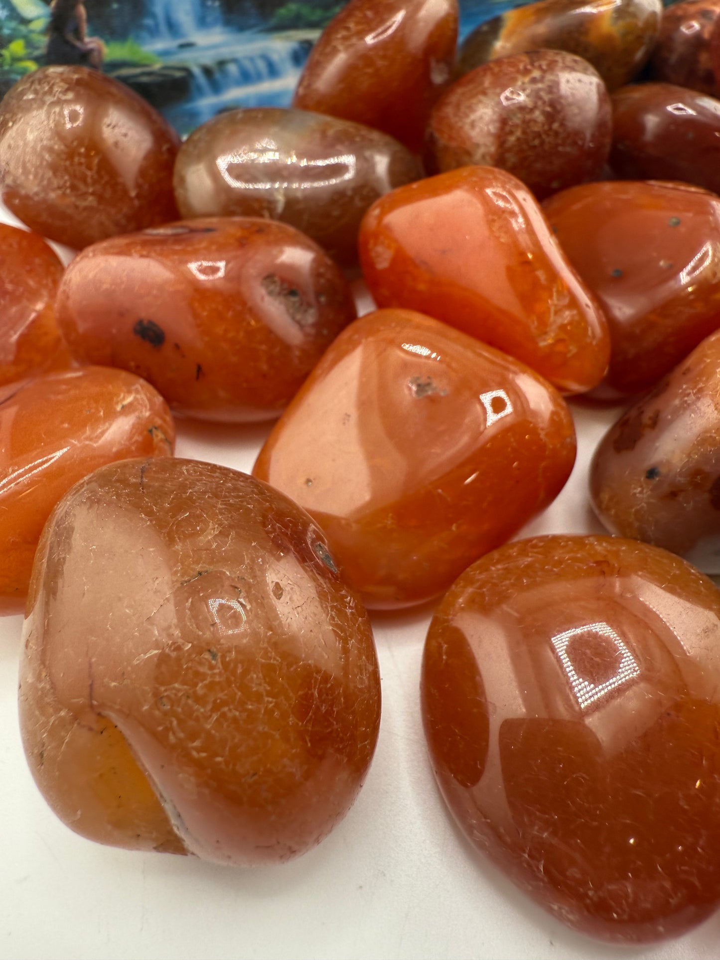 Carnelian Tumbled