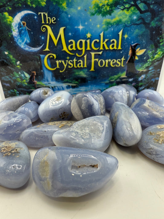 Blue Lace Agate Tumbled