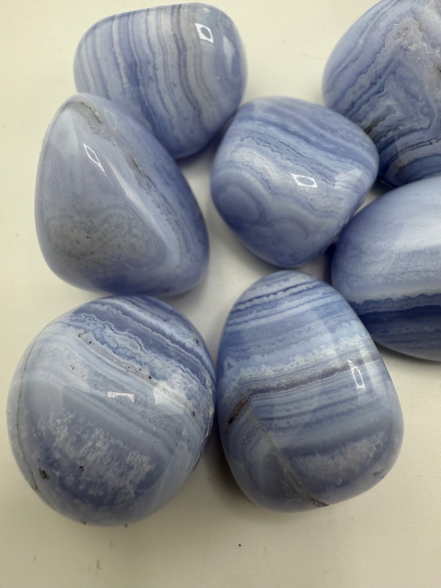 Blue Lace Agate Tumbled