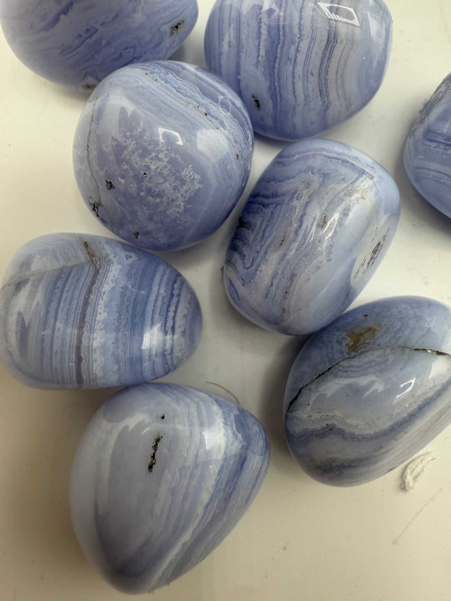 Blue Lace Agate Tumbled
