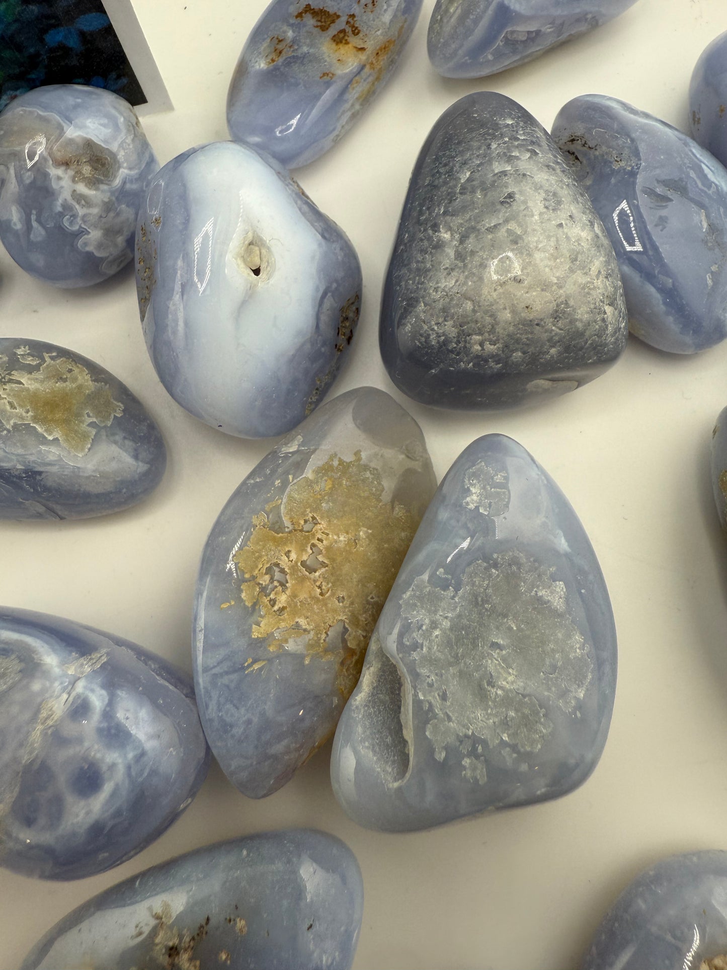 Blue Lace Agate Tumbled
