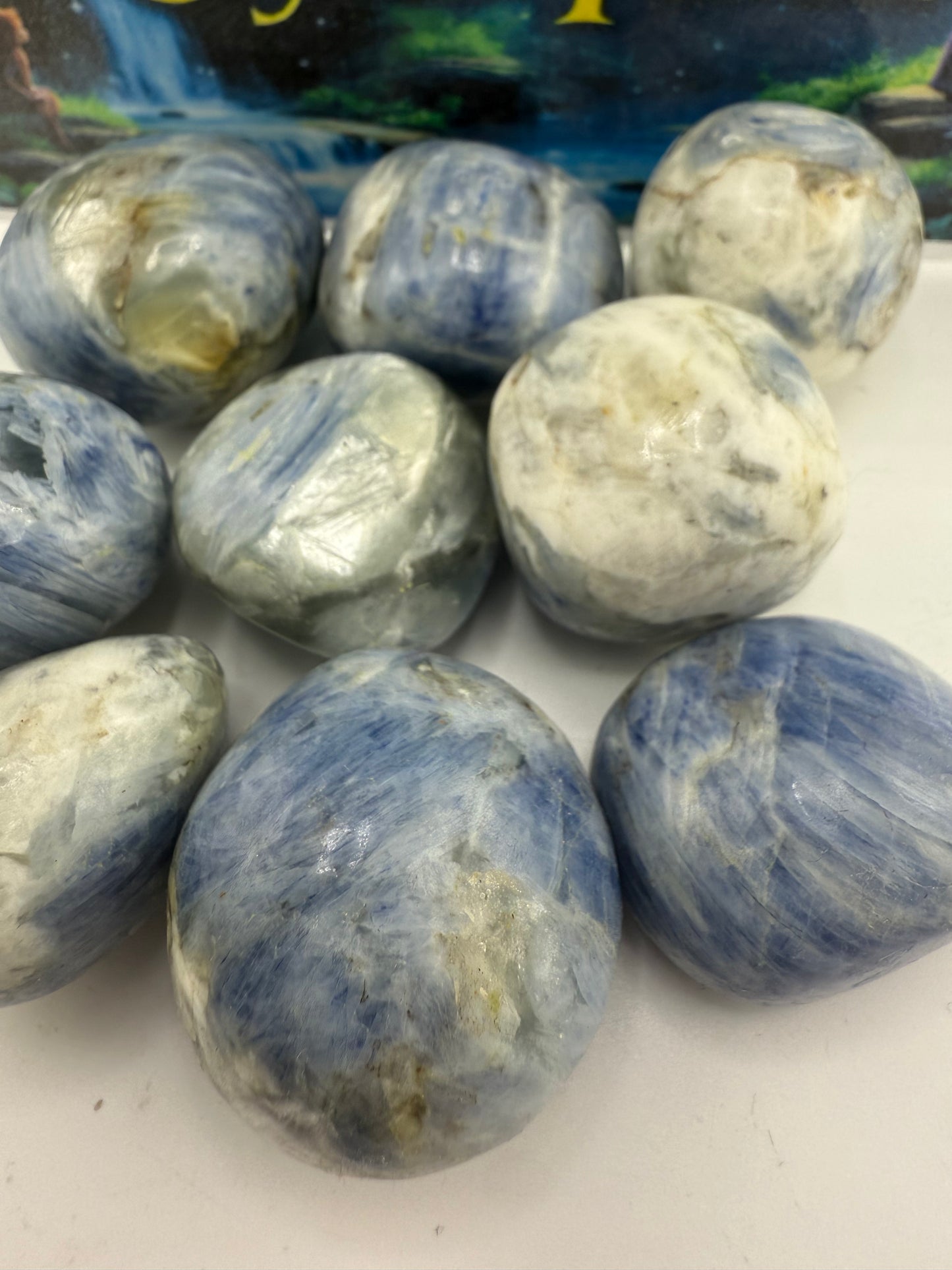 Blue Kyanite Tumbled