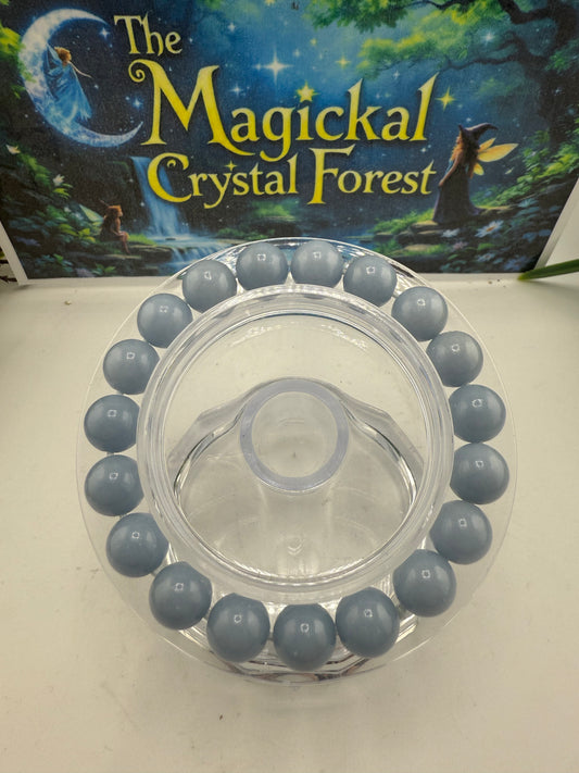 Angelite Crystal Bracelet 10mm
