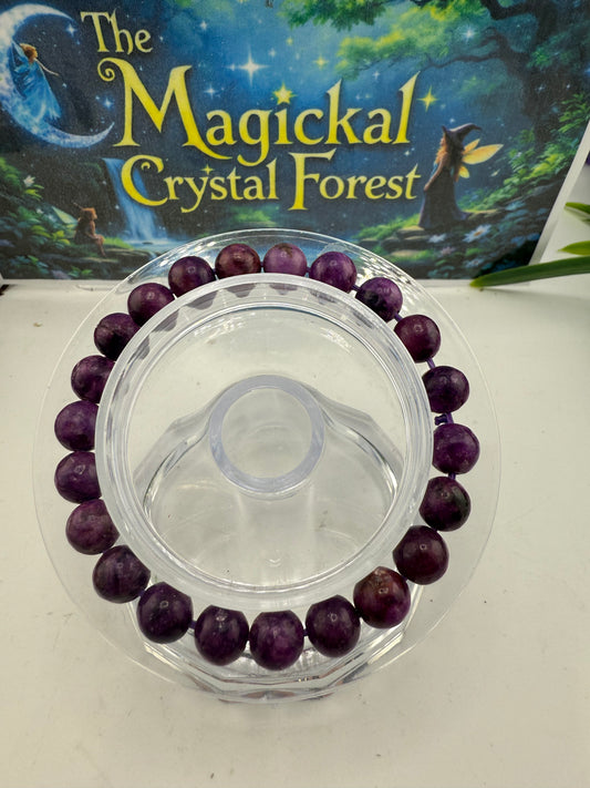 Lepidolite Crystal Bracelet 8mm