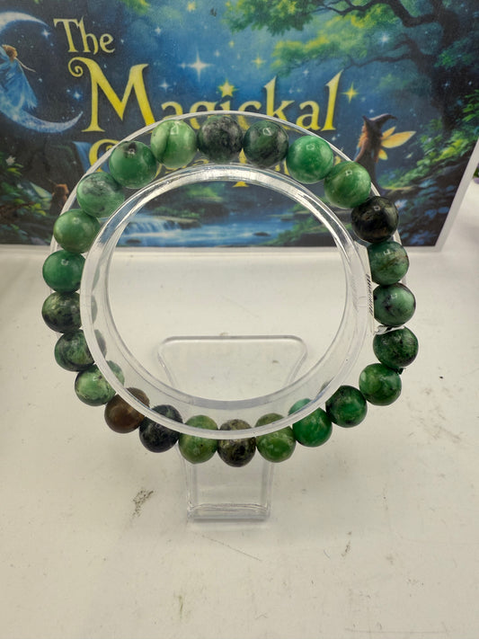 Variscite Crystal Bracelet 8mm