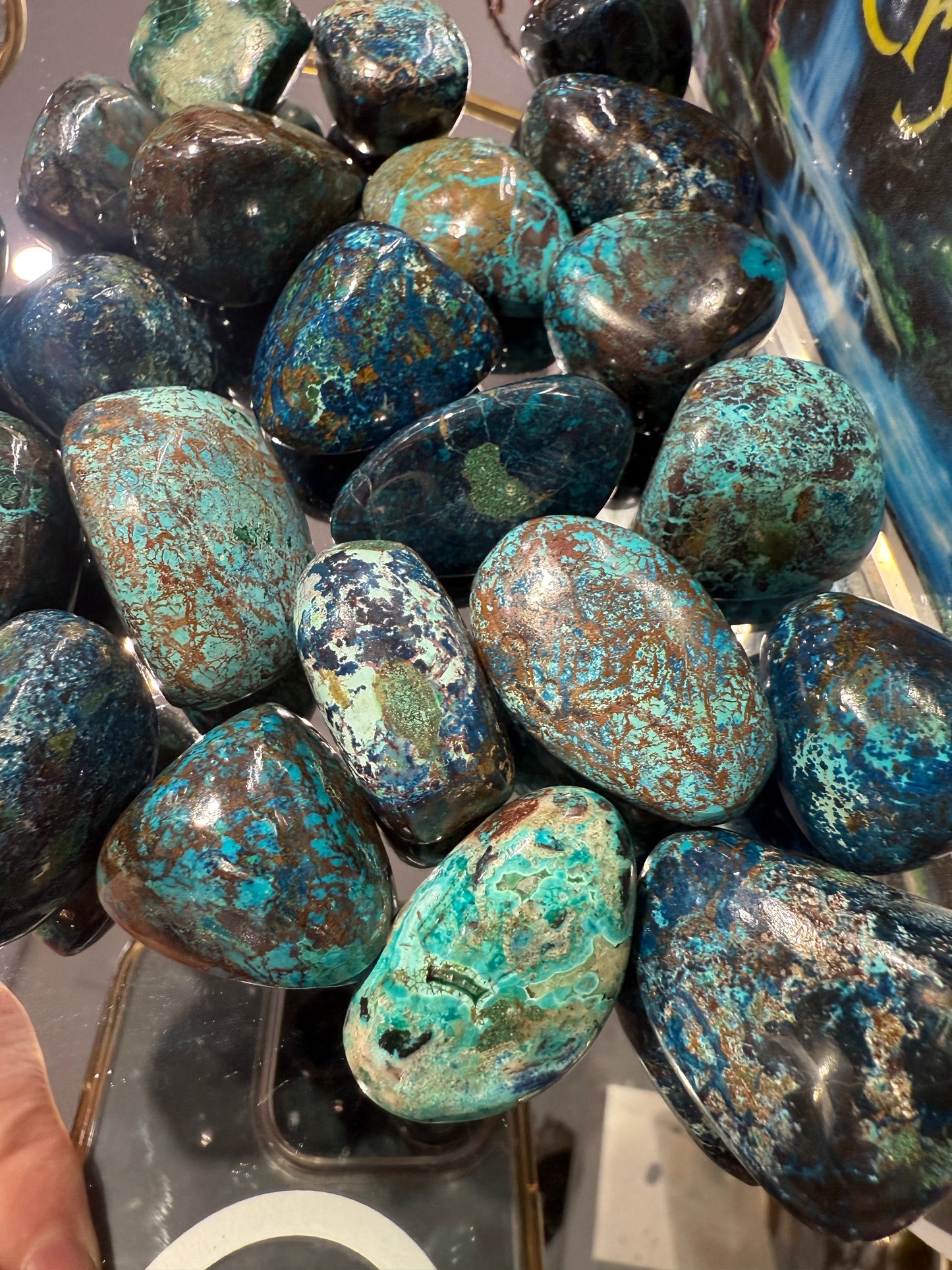 Shattuckite Tumbled