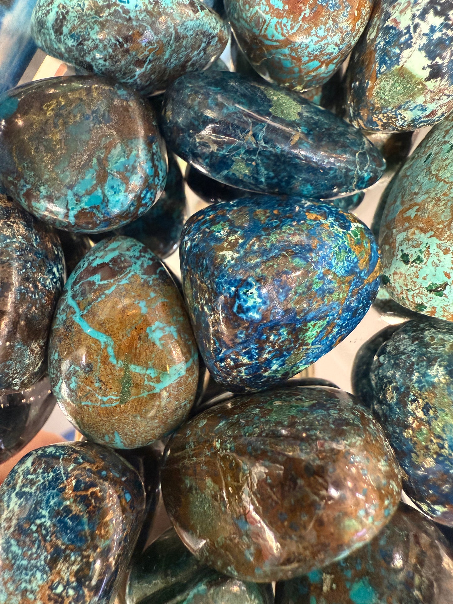 Shattuckite Tumbled