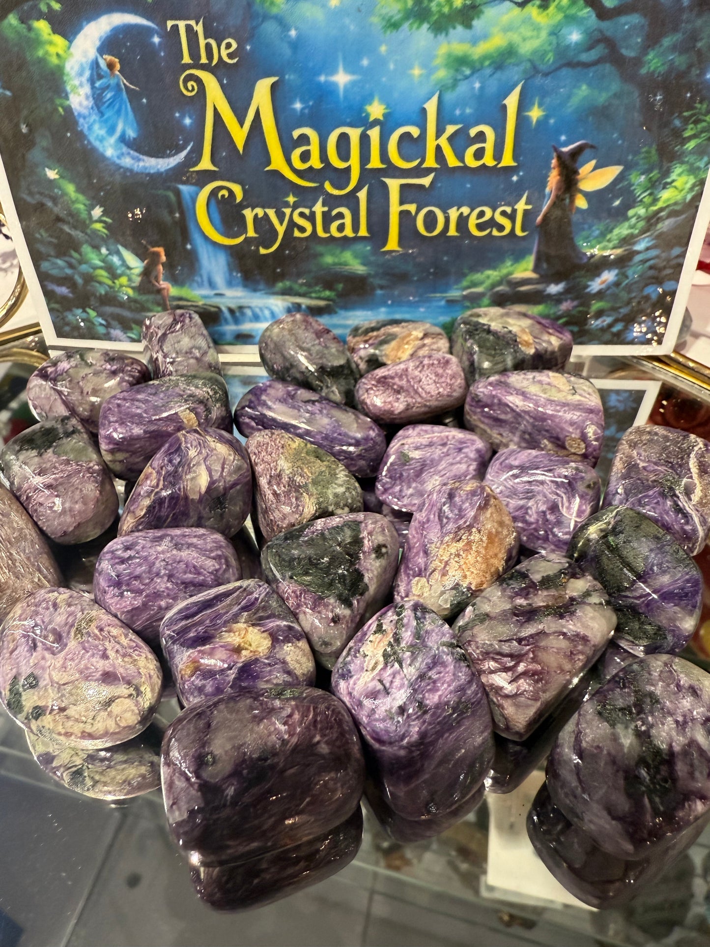 Charoite Tumbled