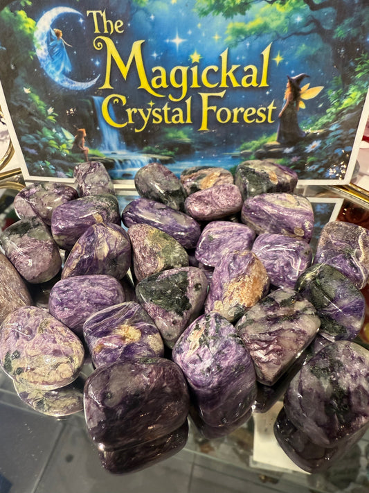 Charoite Tumbled