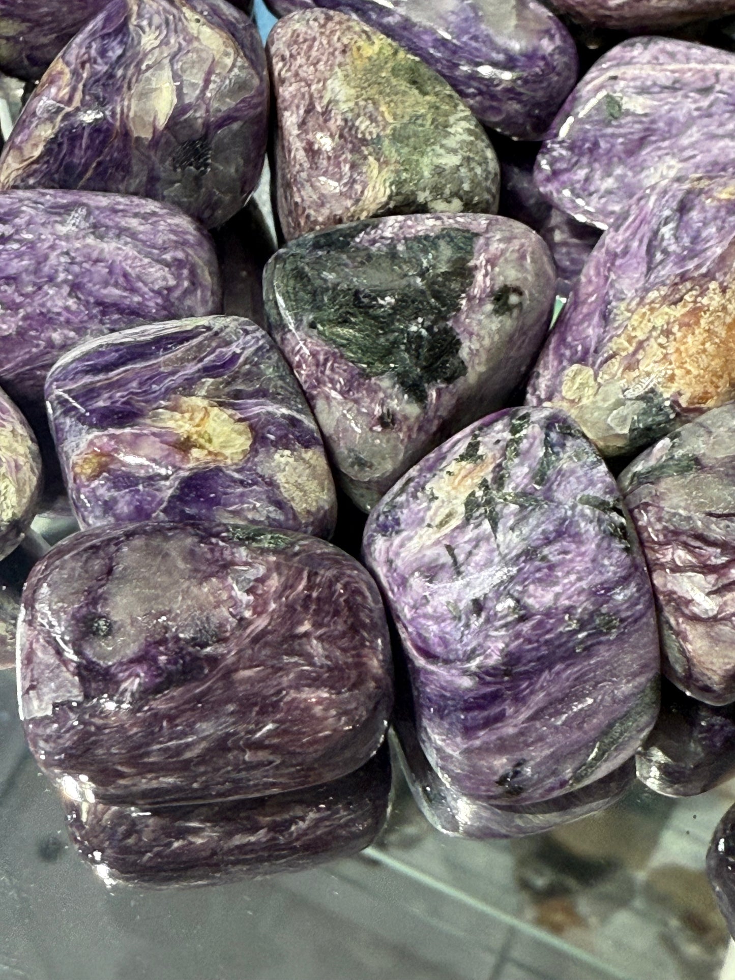 Charoite Tumbled