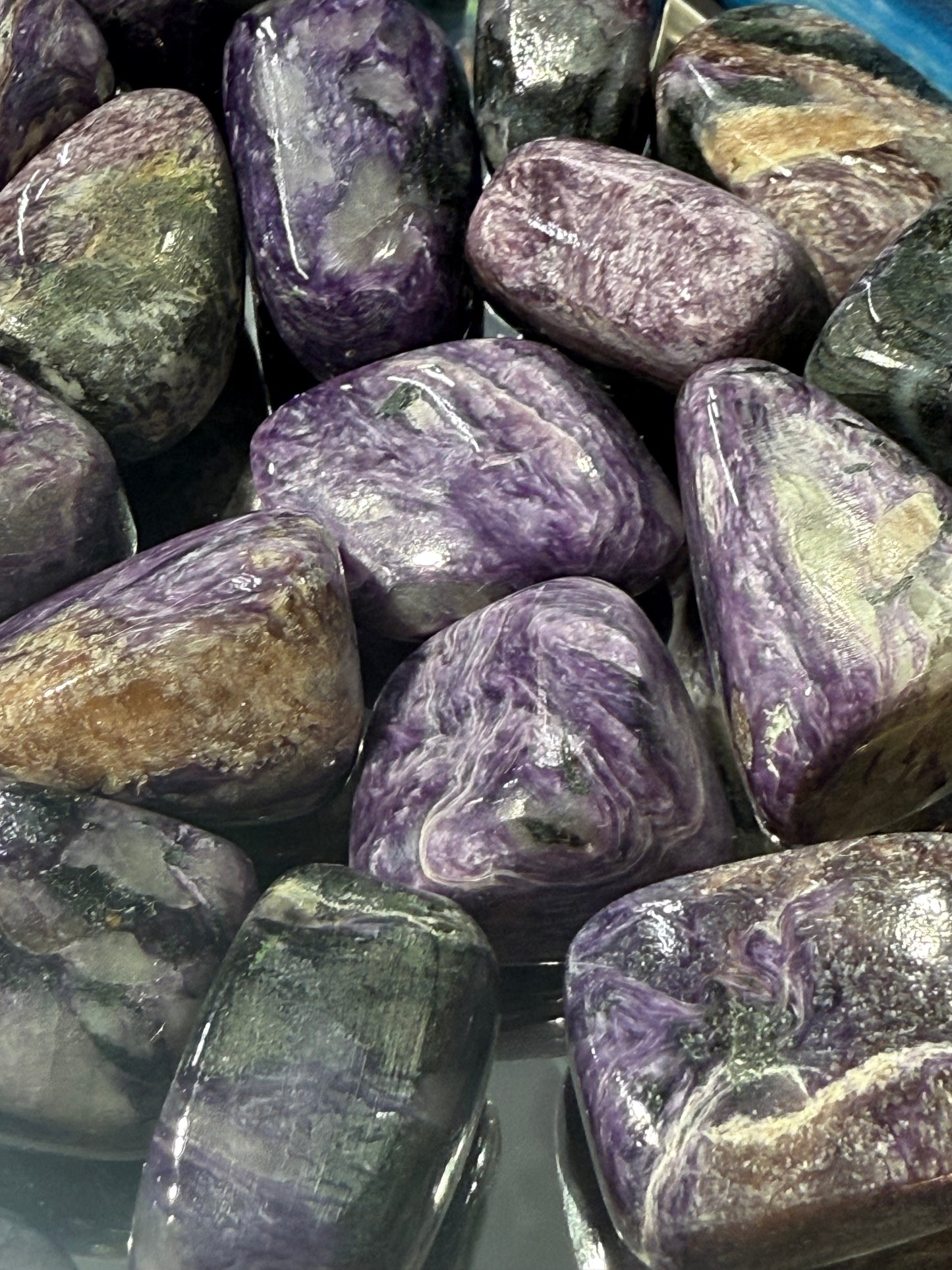 Charoite Tumbled