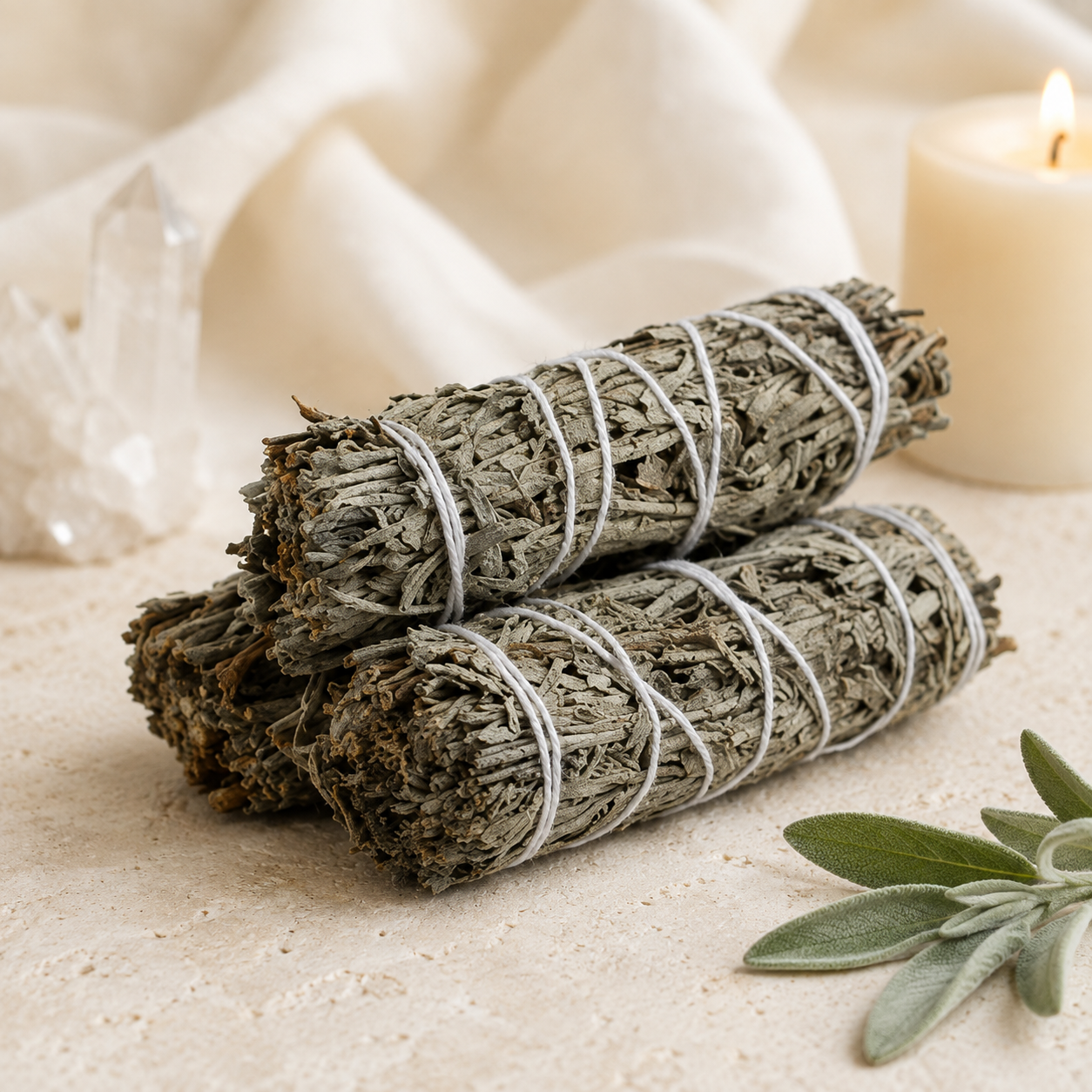 Blue Sage Smudge Stick — Small