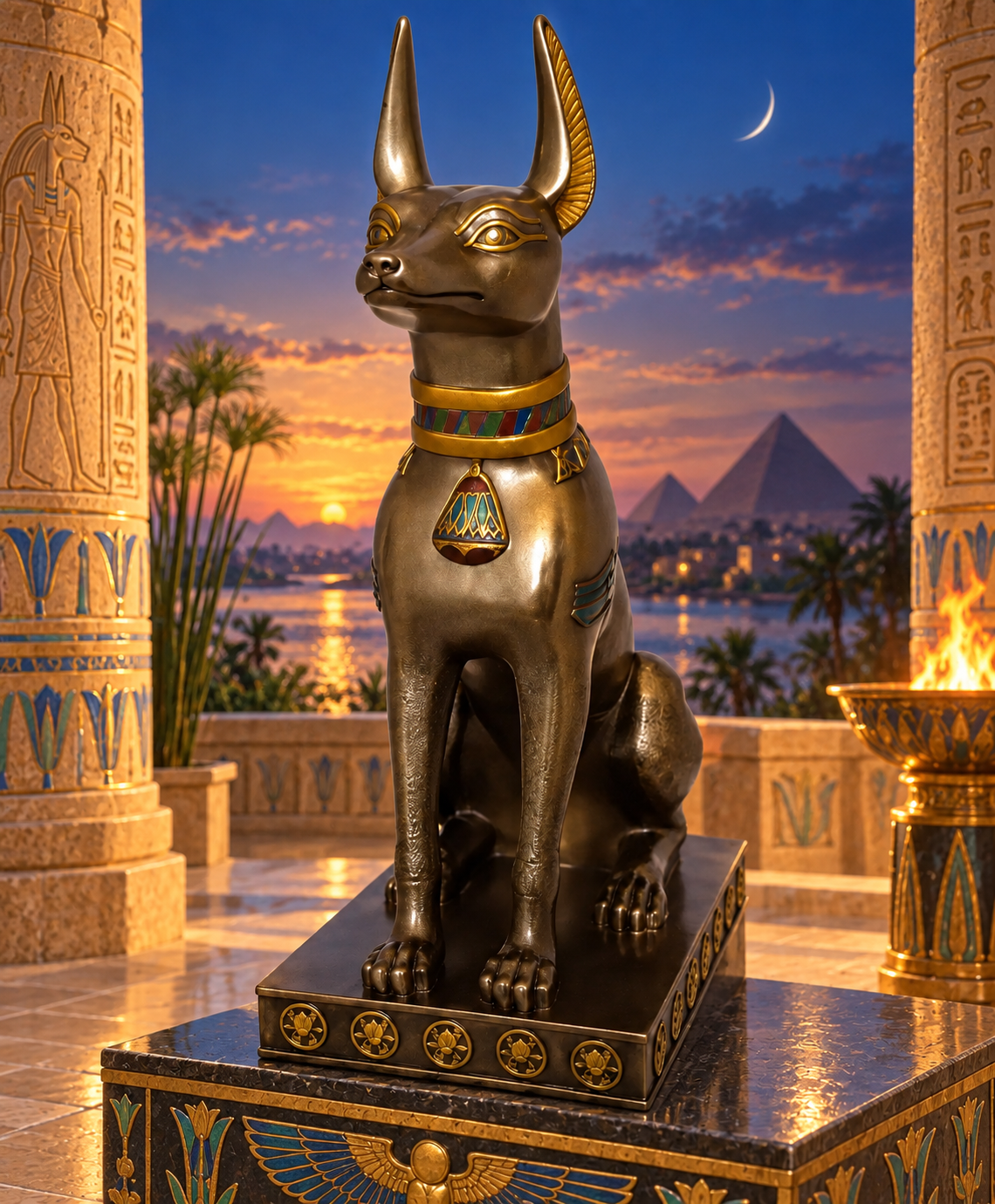 Anubis Sitting